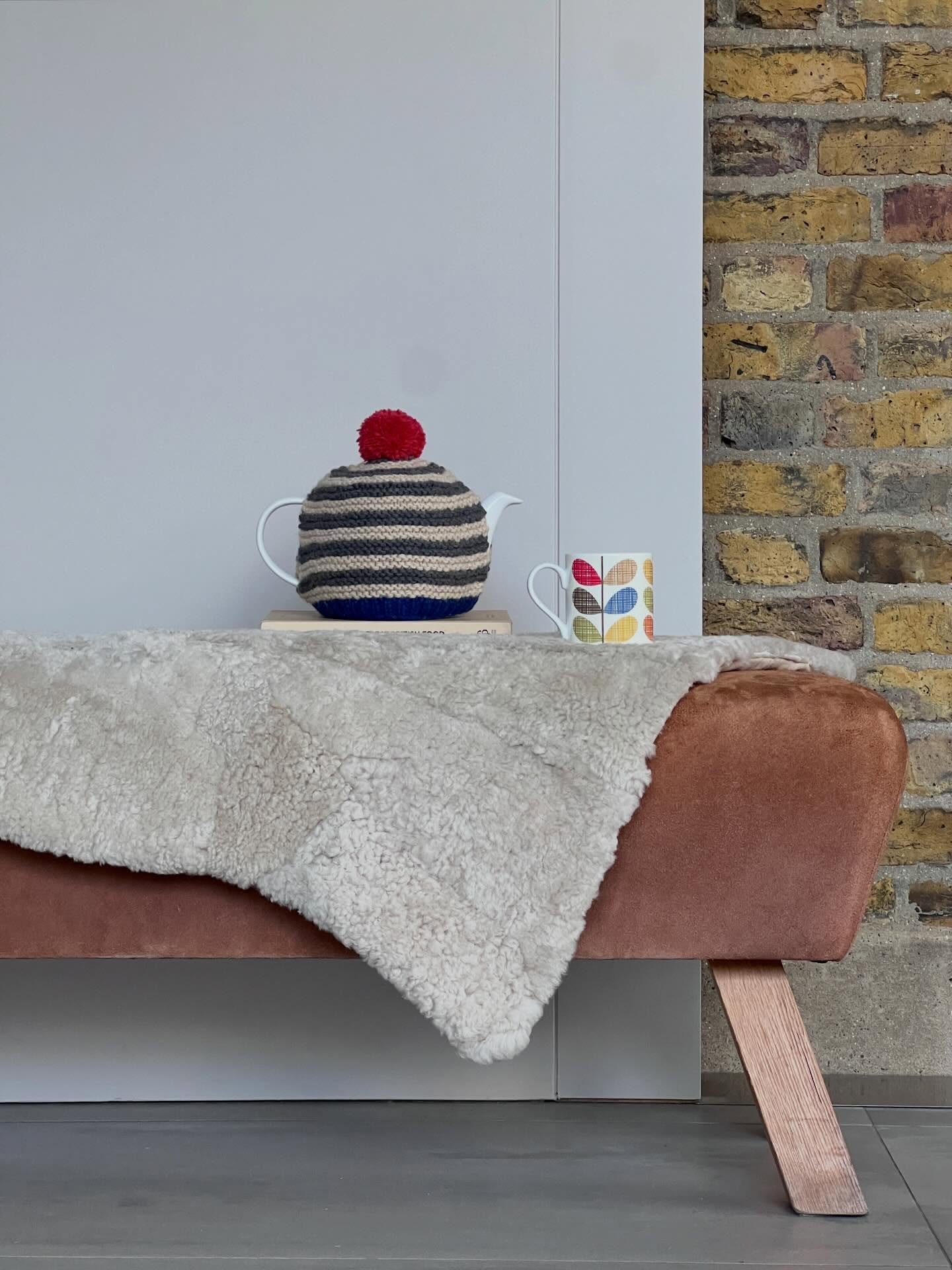 It&rsquo;s January so everyday is a tea cosy day. Do not save them for best! This knitted beauty is from @toast #knittedteacosy