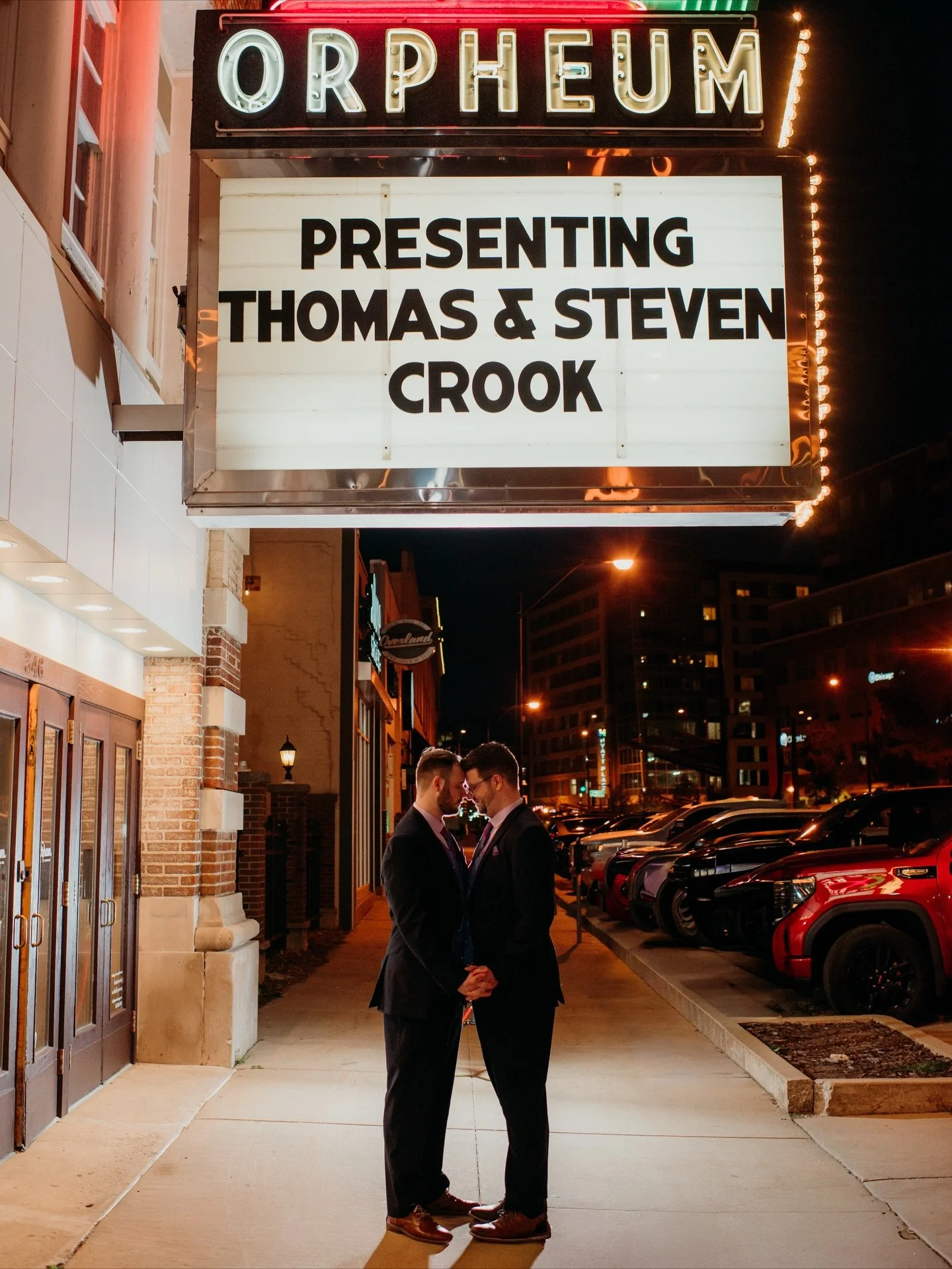 My first time shooting a wedding at @orpheumchampaign and I loved every minute of it!