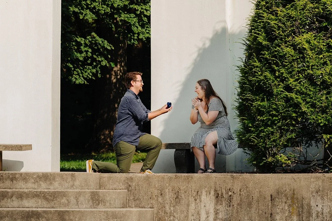 Had the pleasure of being part of a surprise proposal. It also just so happened to take place at my favorite location! #engagement #engaged #engagmentphotography #shesaidyes