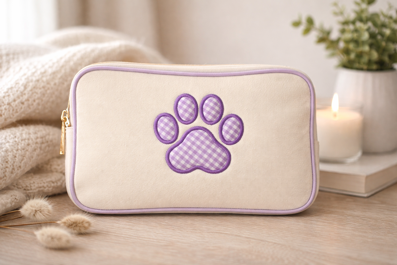 Paw Print Travel Bag