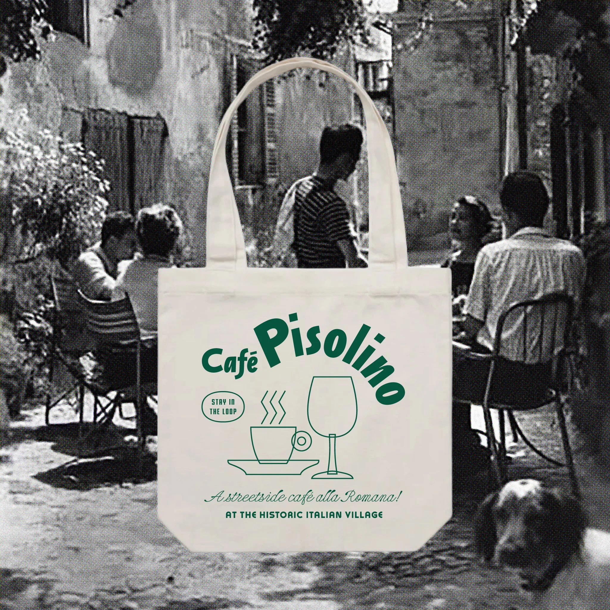 Cafe Pisolino Tote