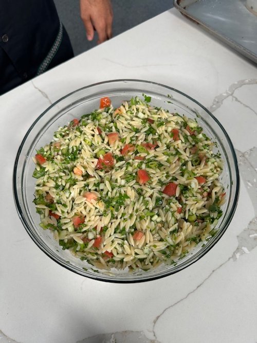Orzo Tabbouleh Salad