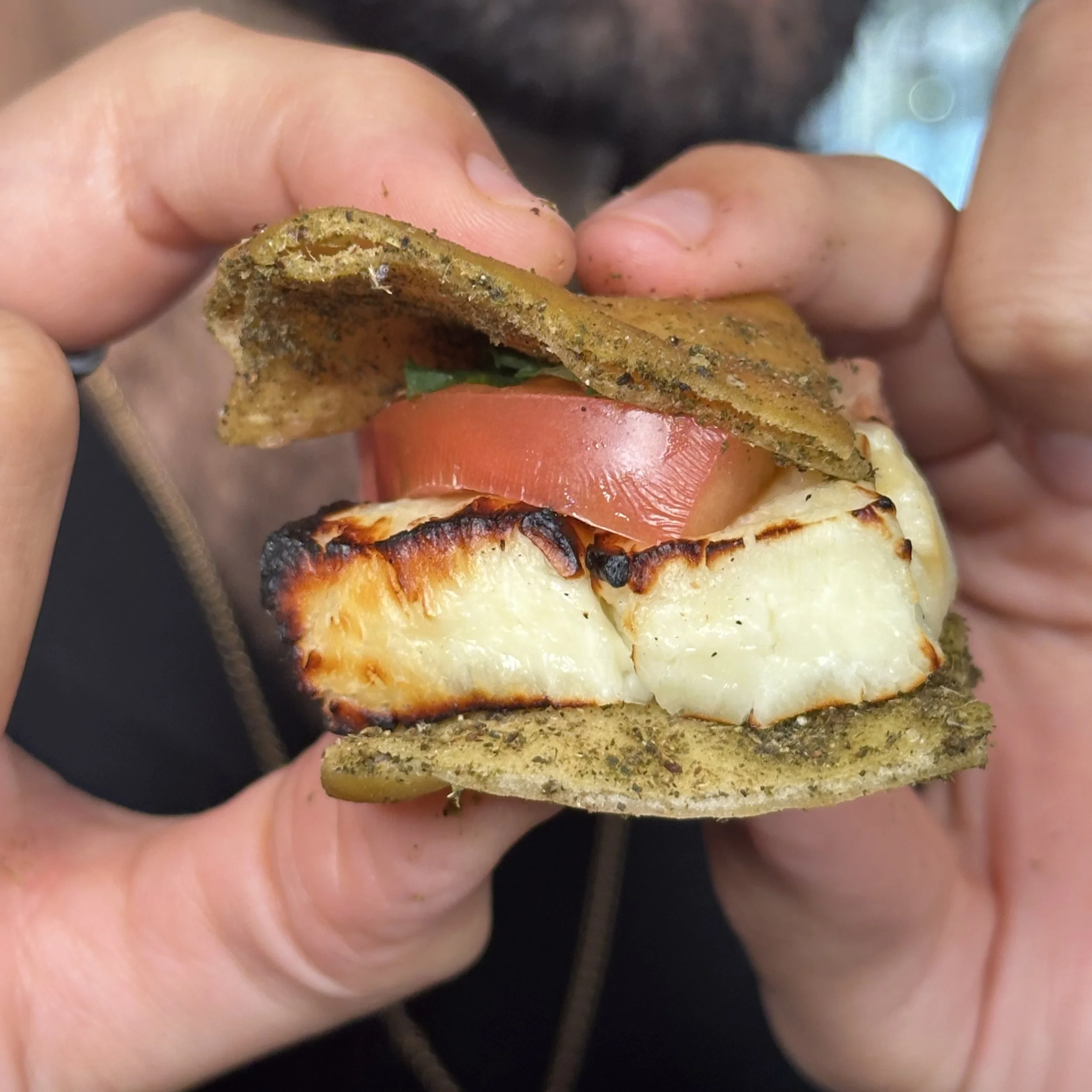 Halloumi Smore