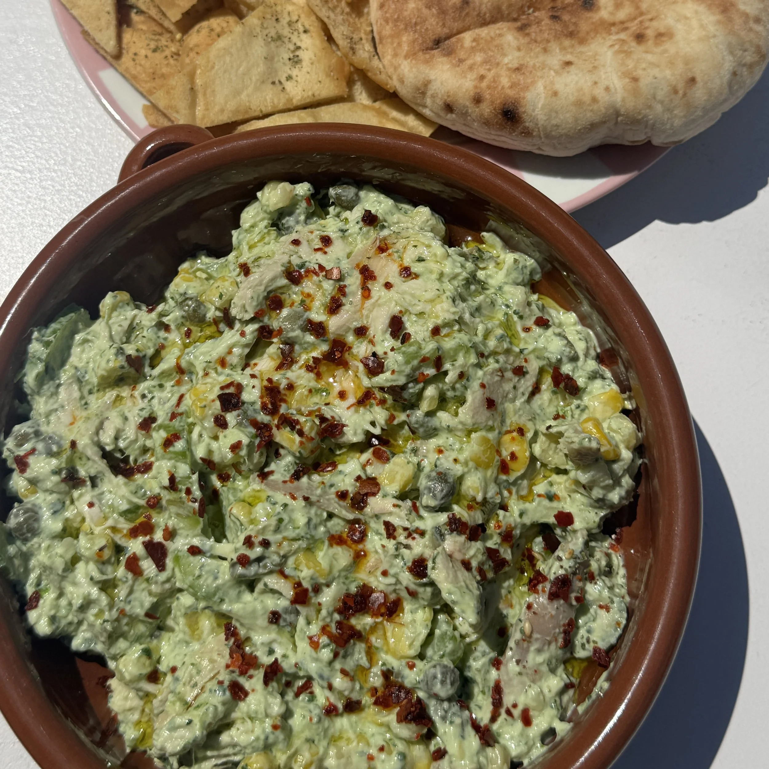 Green Goddess Chicken Salad