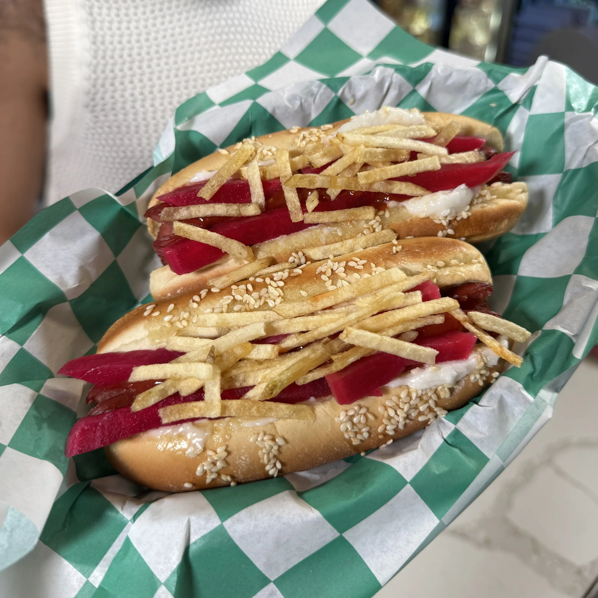 Lebanese Style Hot Dog