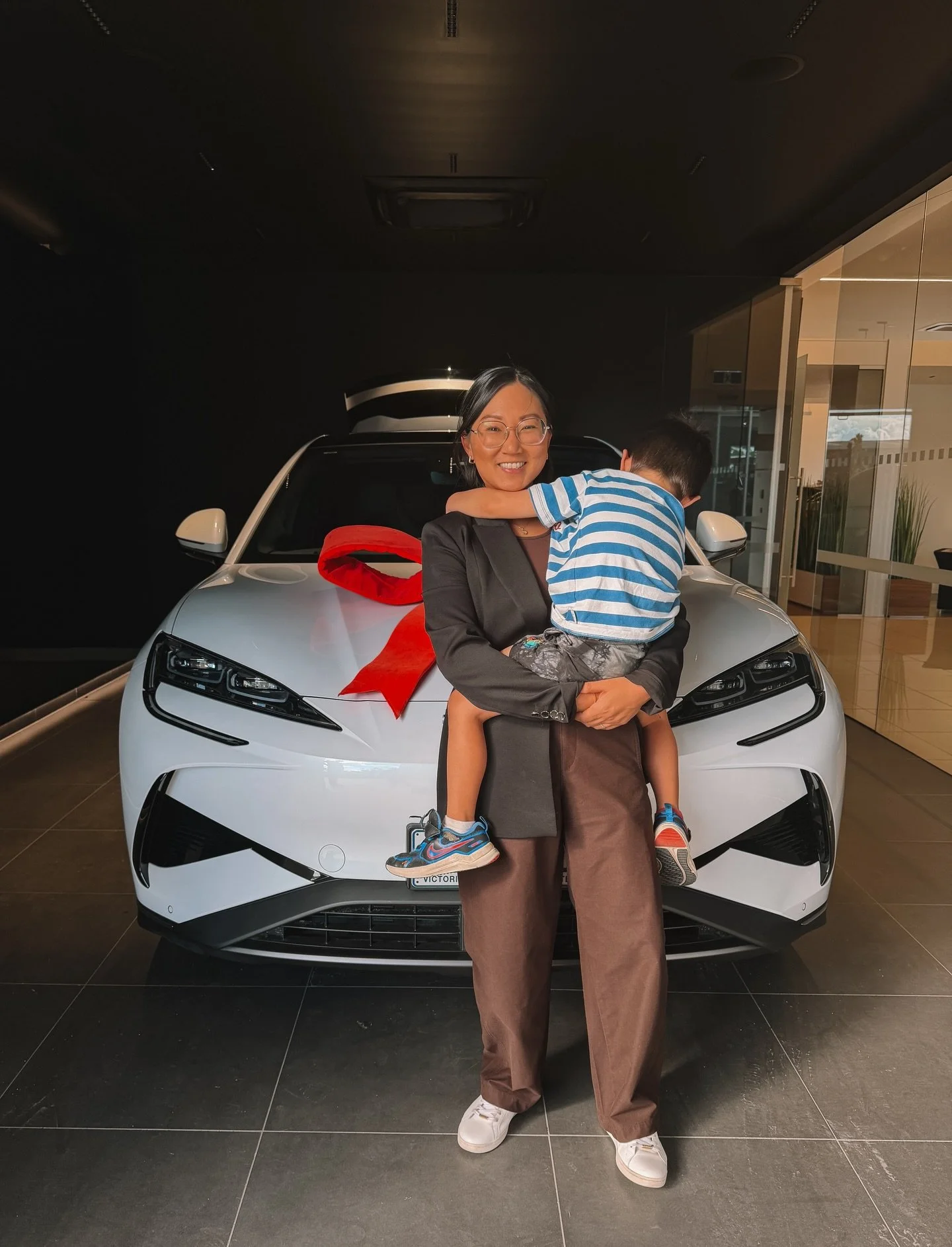 Picked up my new car today and I genuinely could not be more excited about it. 😌 

Ordered my BYD months ago&hellip; way before this fuel crisis hit and yes, before you ask, I absolutely checked the FBT exemption first 😜

Accountant brain never clo