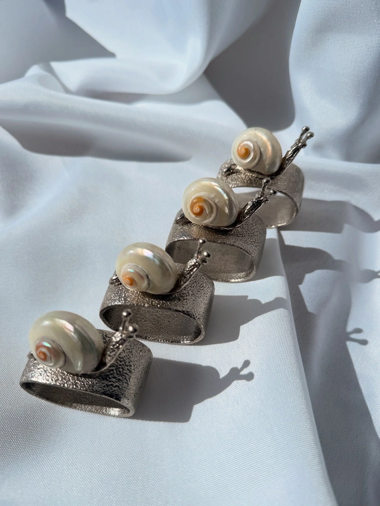 Snail Shell Napkin Rings