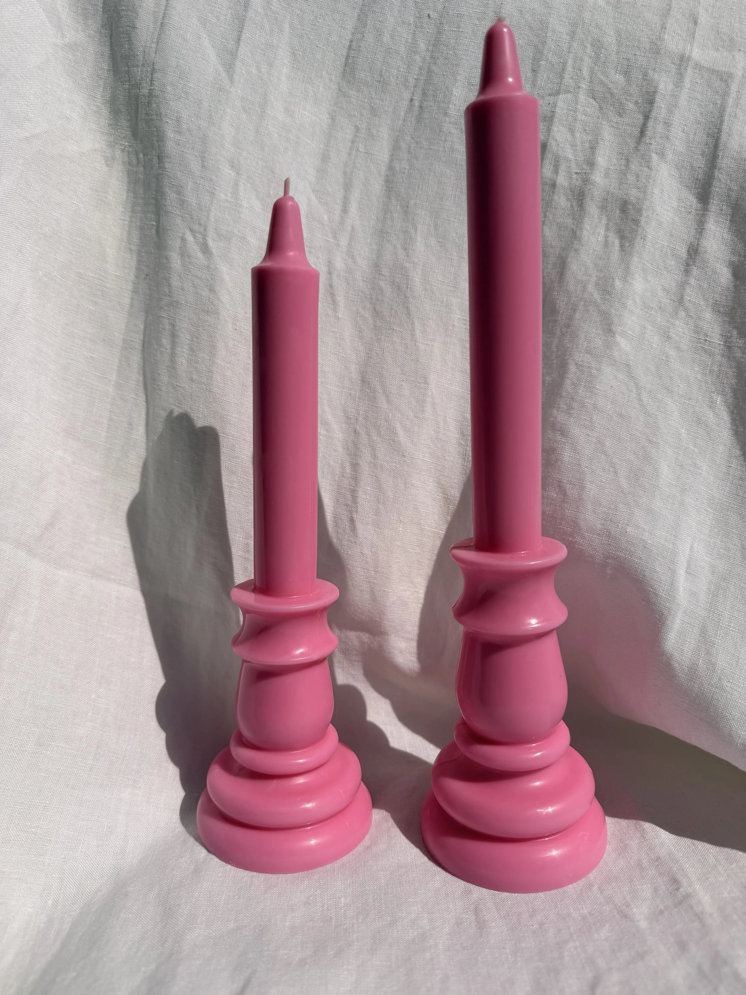 Candela Pair - Rose Pink