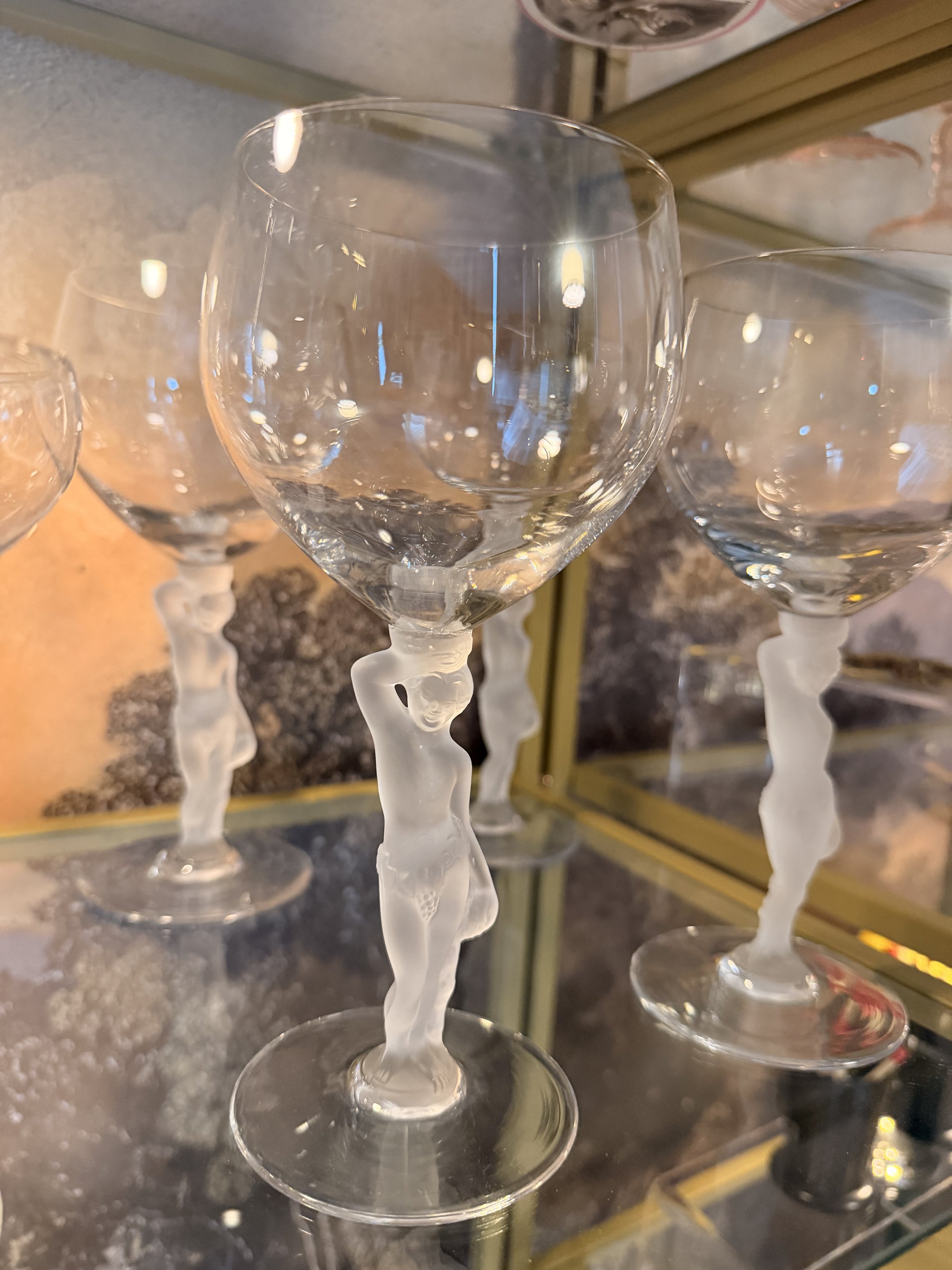 French Bayel Bacchus Stemware -IV
