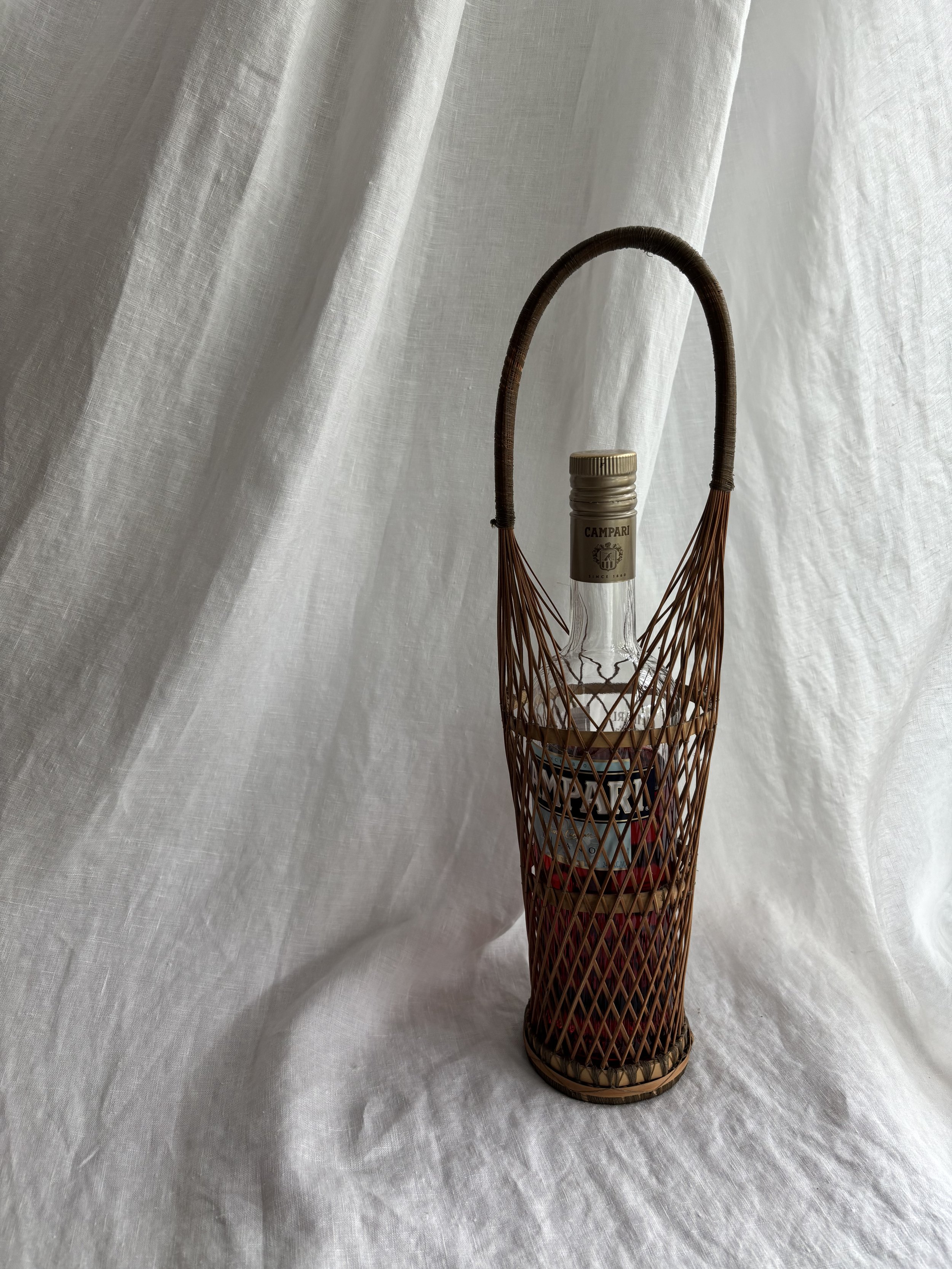 Woven Wine Bottle Basket