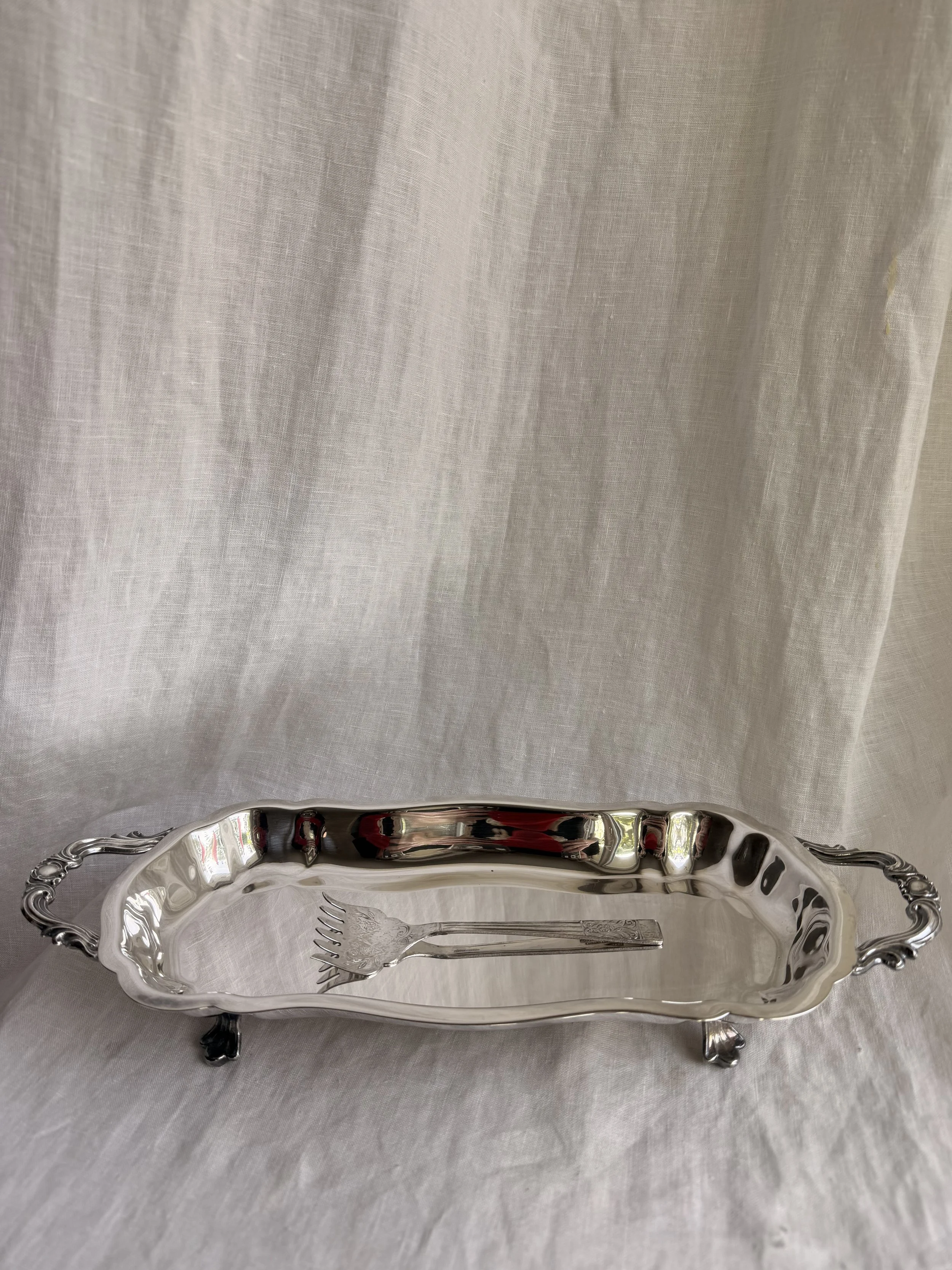 Ornate Rectangular Serving Tray