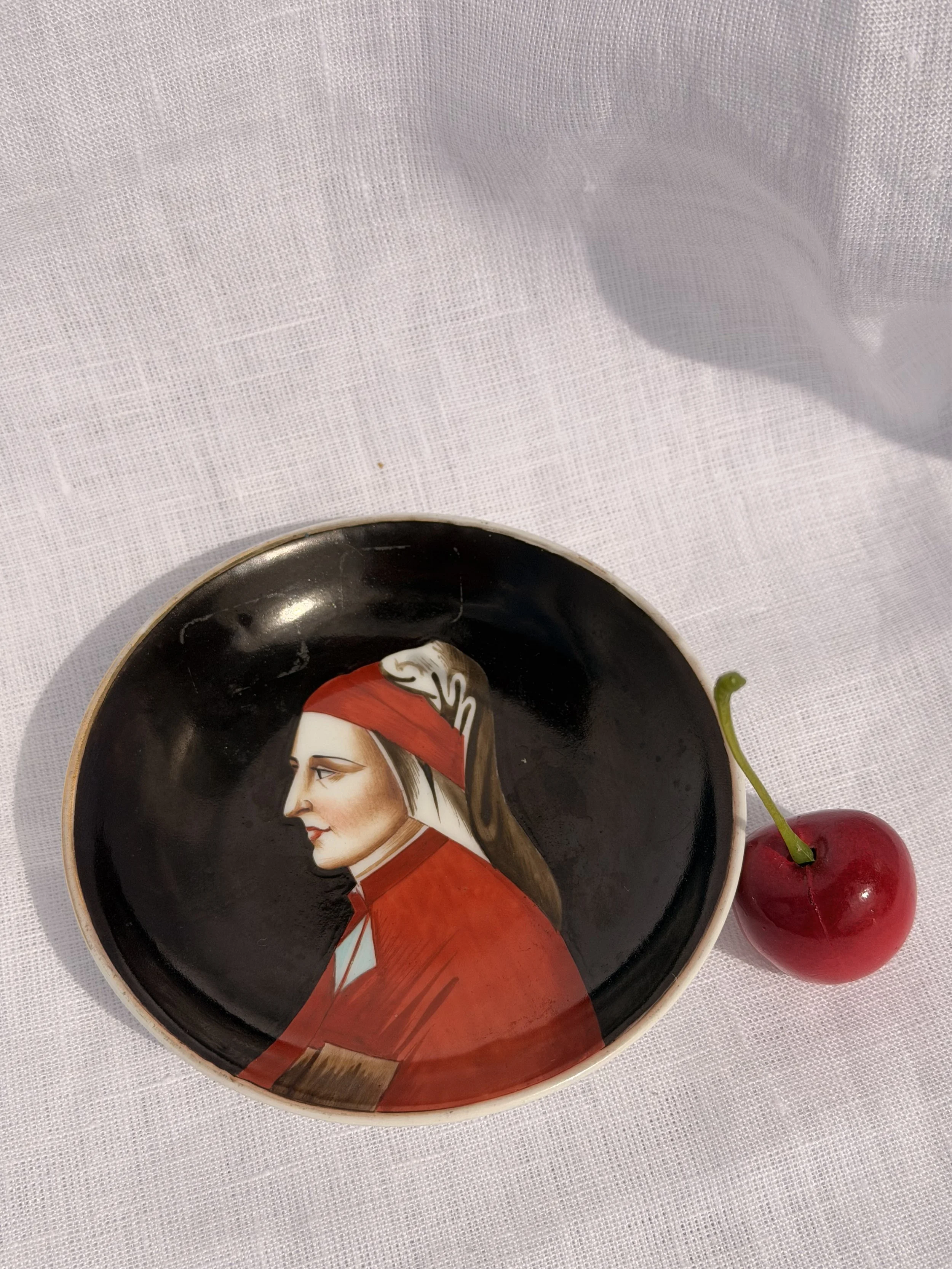 Medici Porcelain Trinket Dish