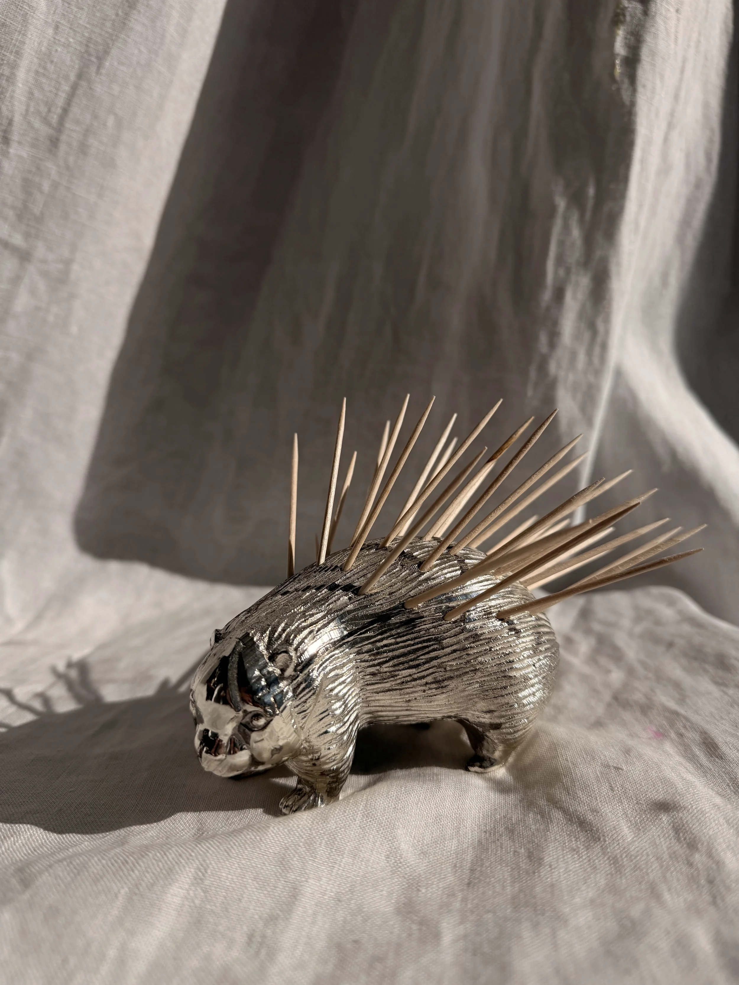 Porcupine Toothpick Holder