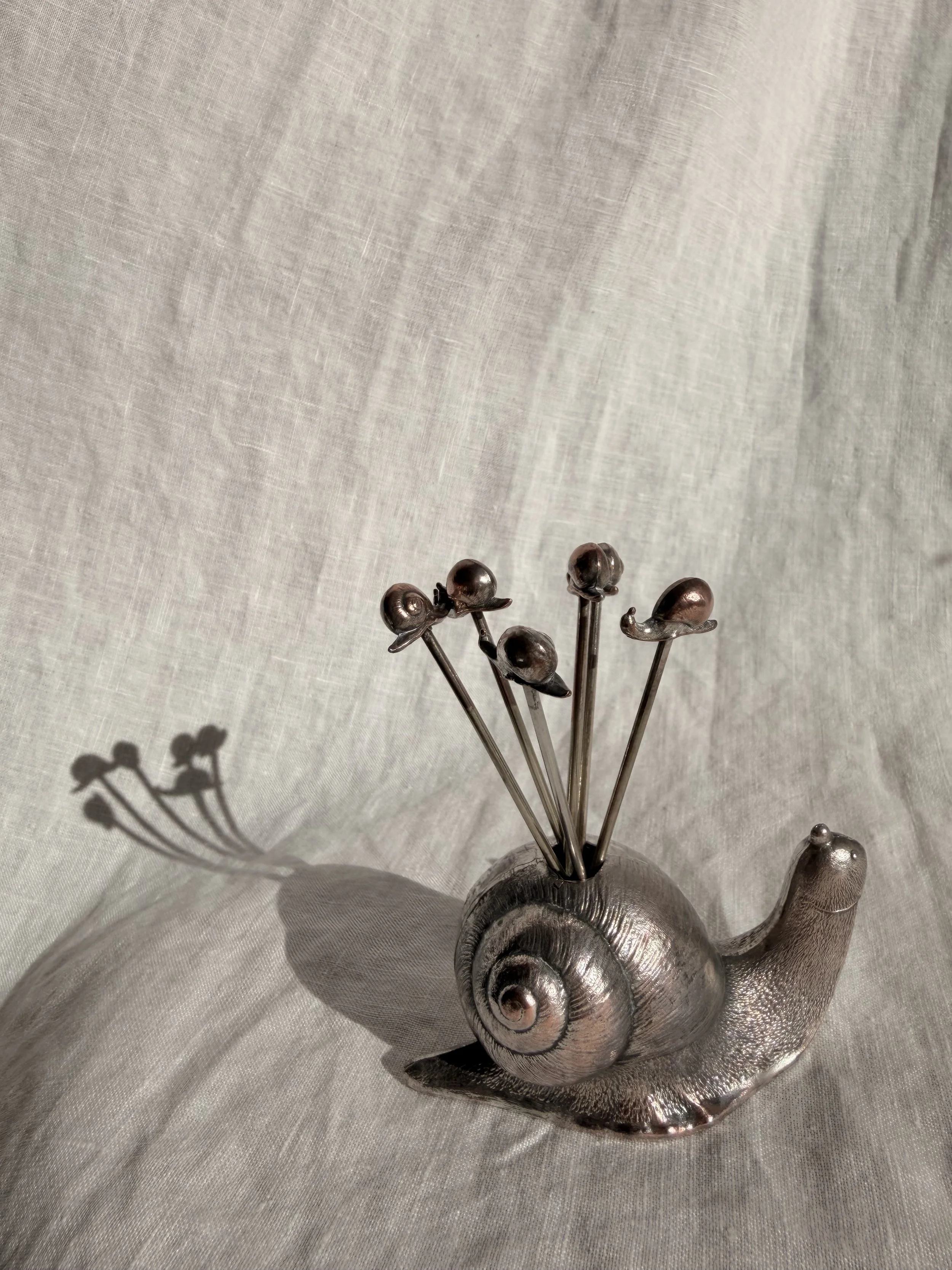 Rare Snail Cocktail Pick Set