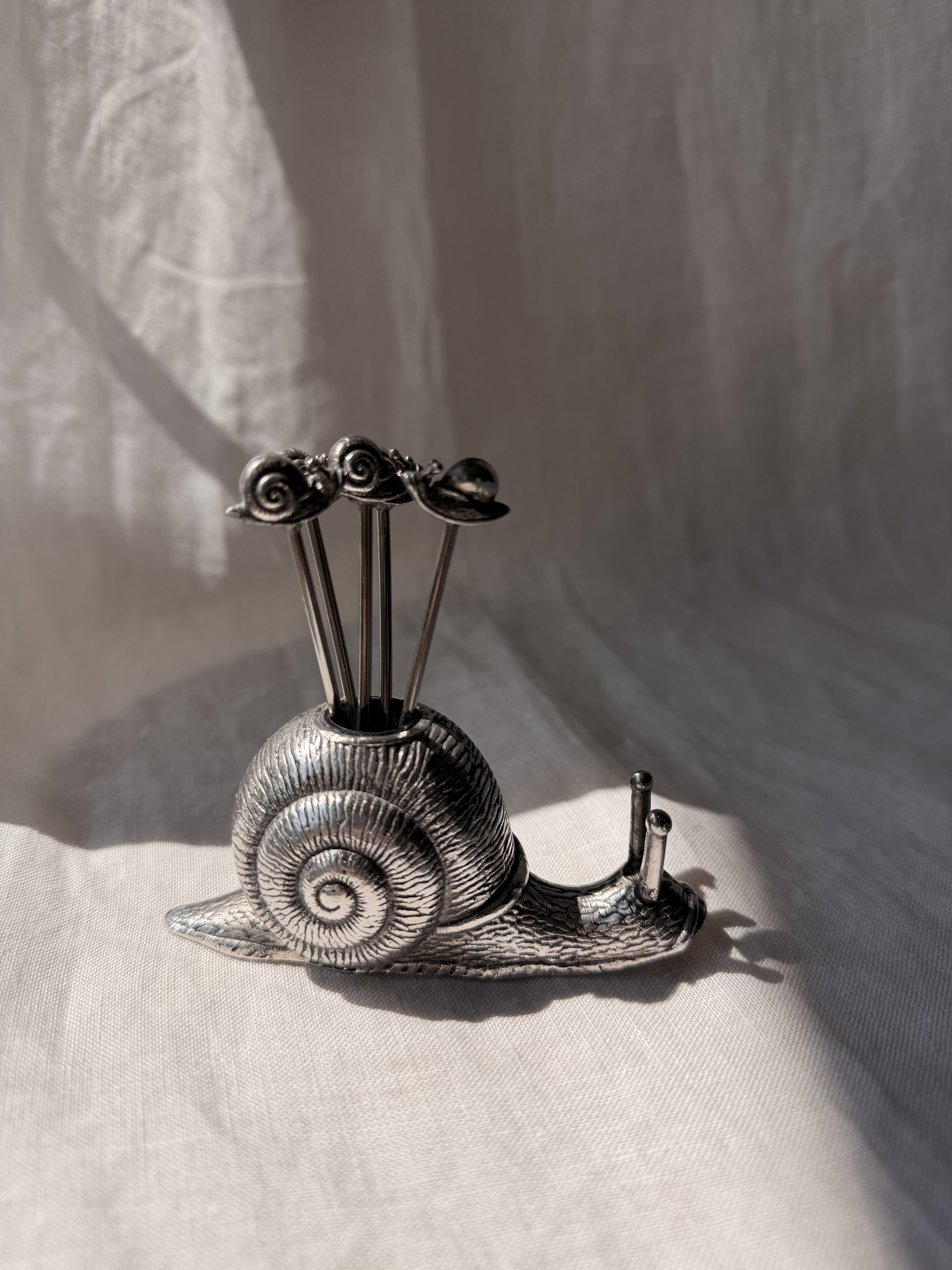 Snail Cocktail Pick Set
