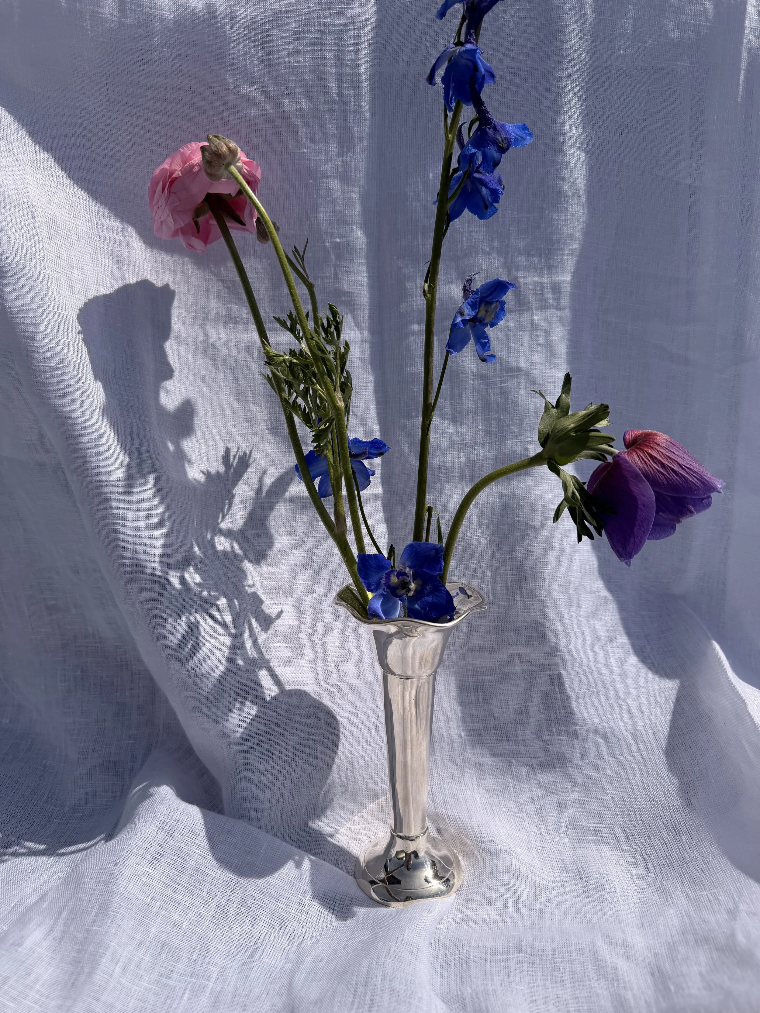 Corbell Ruffled Vase