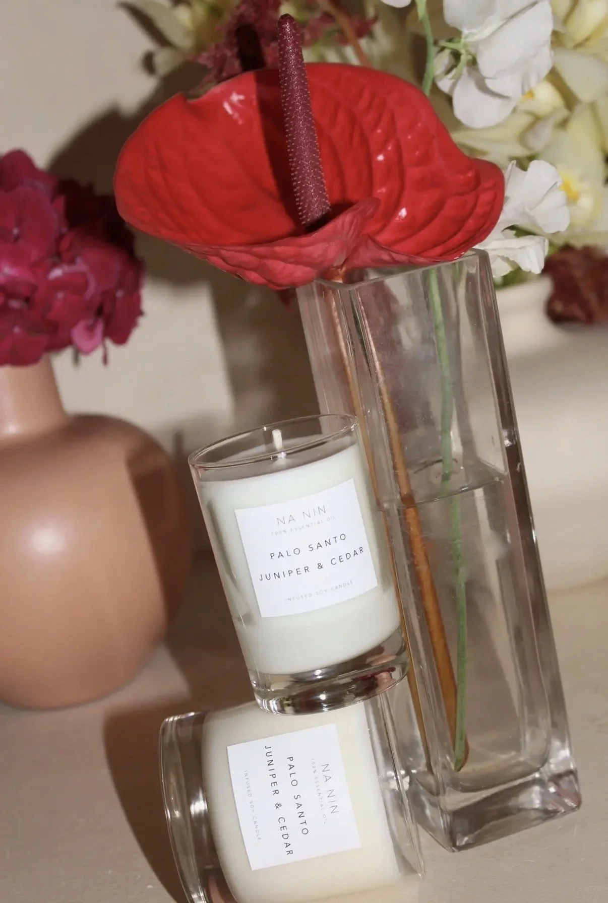 Palo Santo, Juniper & Cedarwood Soy Candle - 5 oz.