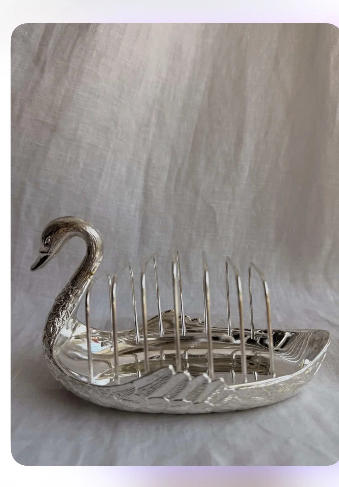 Swan Toast Rack
