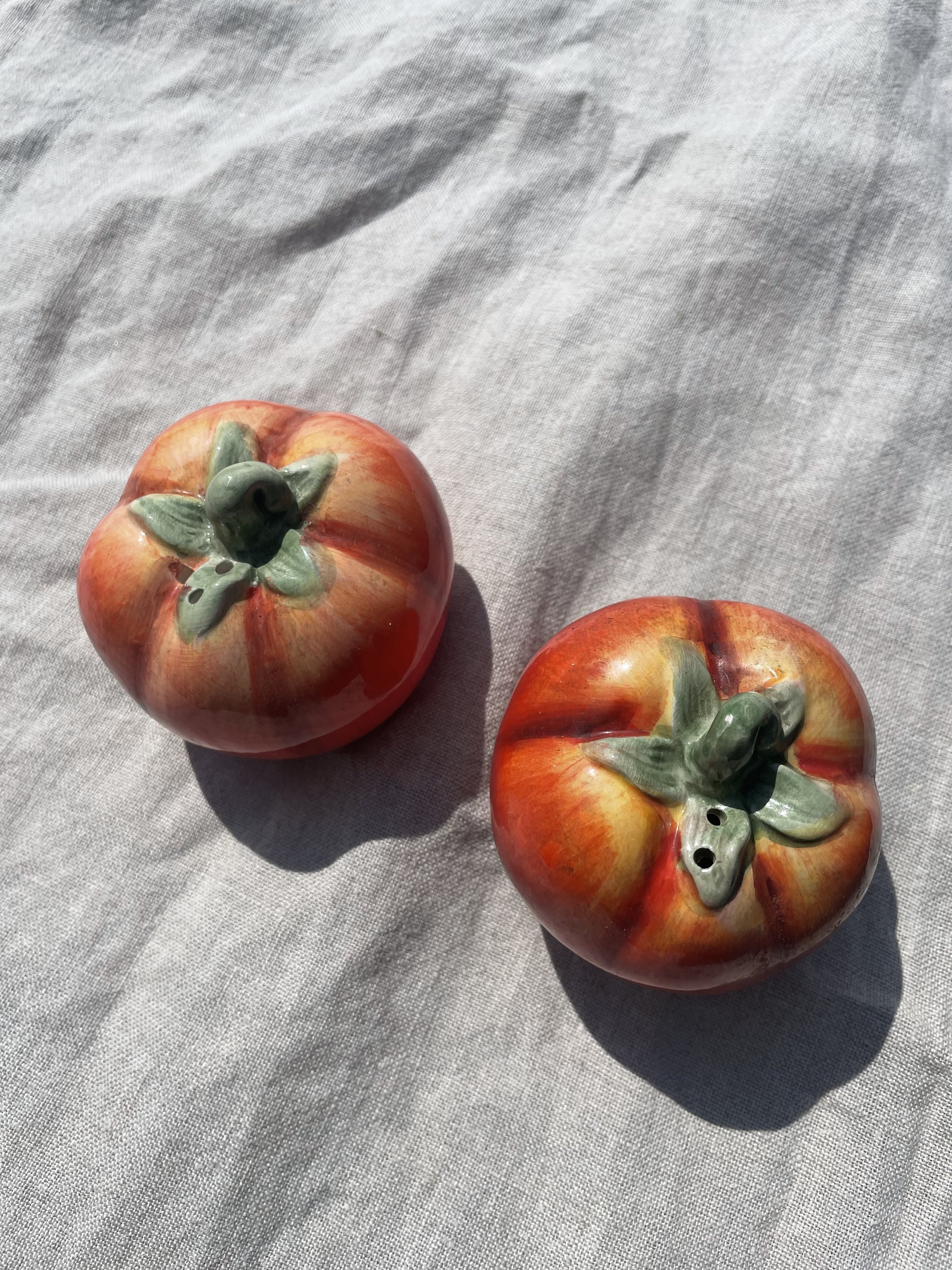Tomato Salt & Pepper Shakers