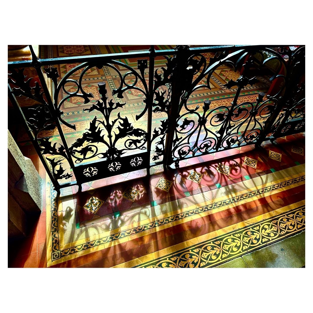 Pretty patterns in a Scottish cathedral 🏴󠁧󠁢󠁳󠁣󠁴󠁿