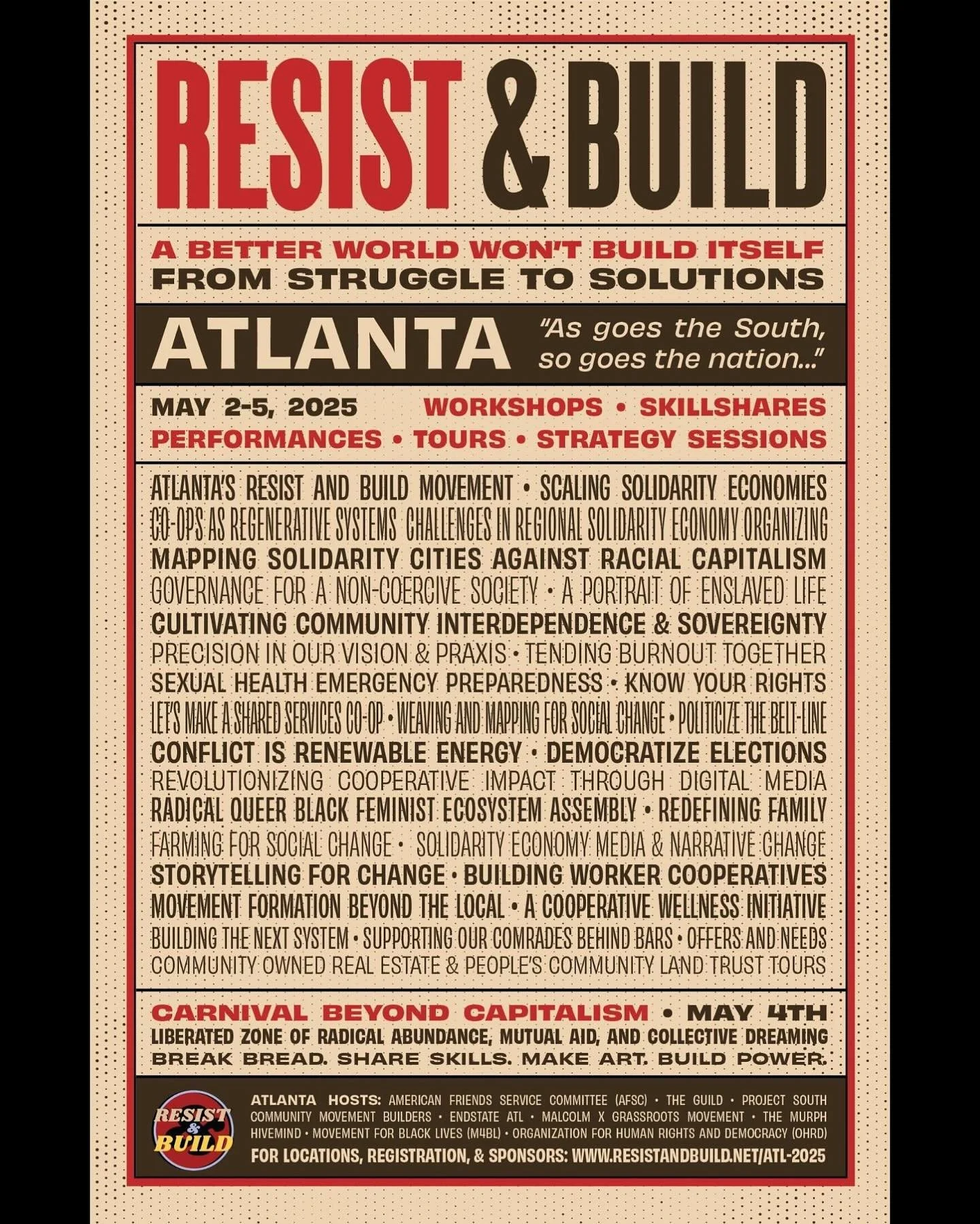 📢🛠️ Movement builders &amp; artists 🛠️📢

For too long, we&rsquo;ve been stuck in cycles of crisis. But what if we built the systems we actually need&mdash;ones rooted in justice, care, and sustainability?

Art.coop is proud to be a &ldquo;Resisti