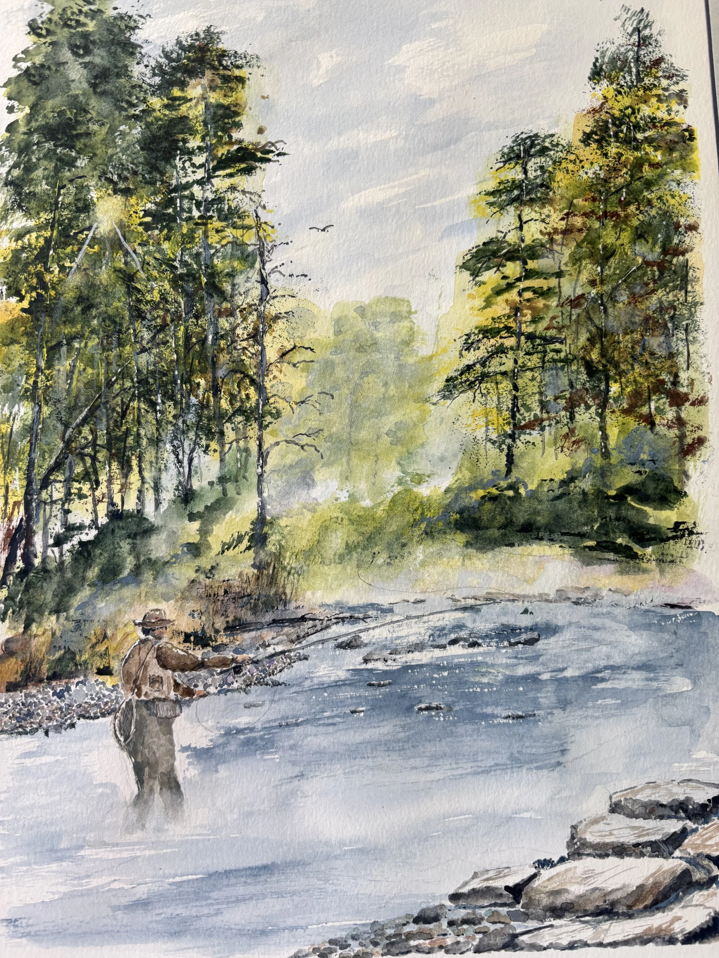 Morning on the River | #206