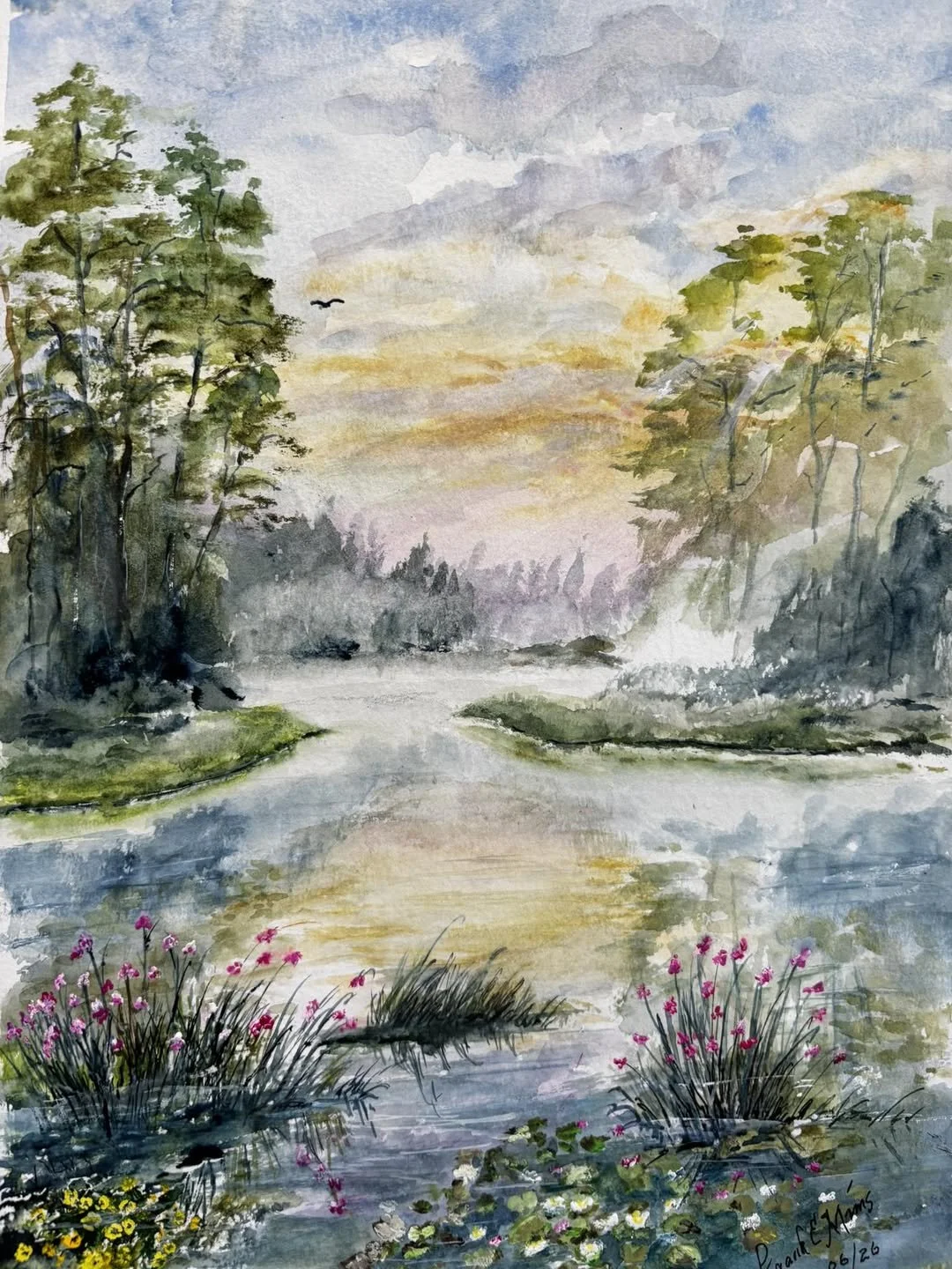 Wildflowers and Water Lilies | Item # 406