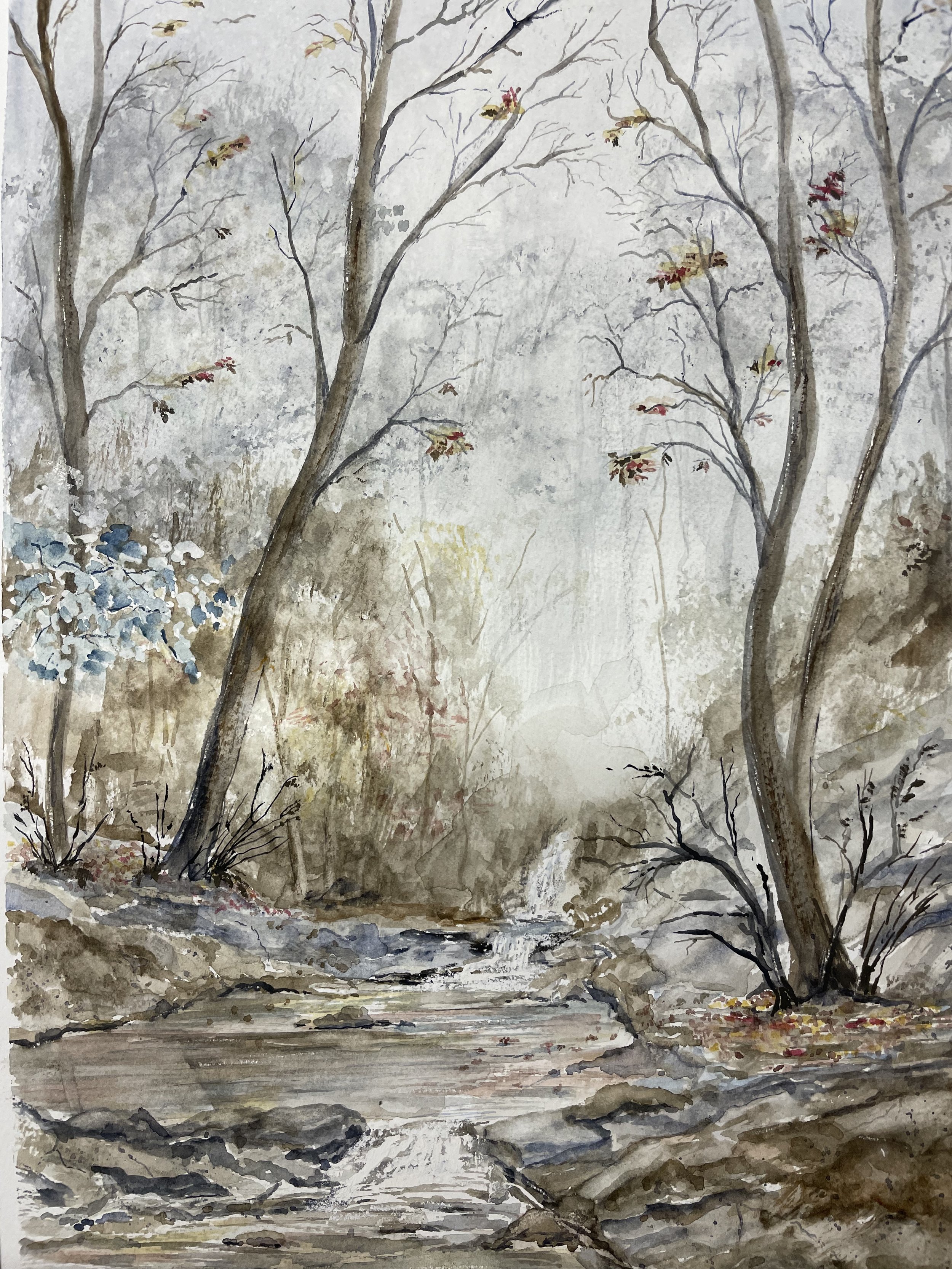 Title: Late Autumn - Early Fog | Item # 02