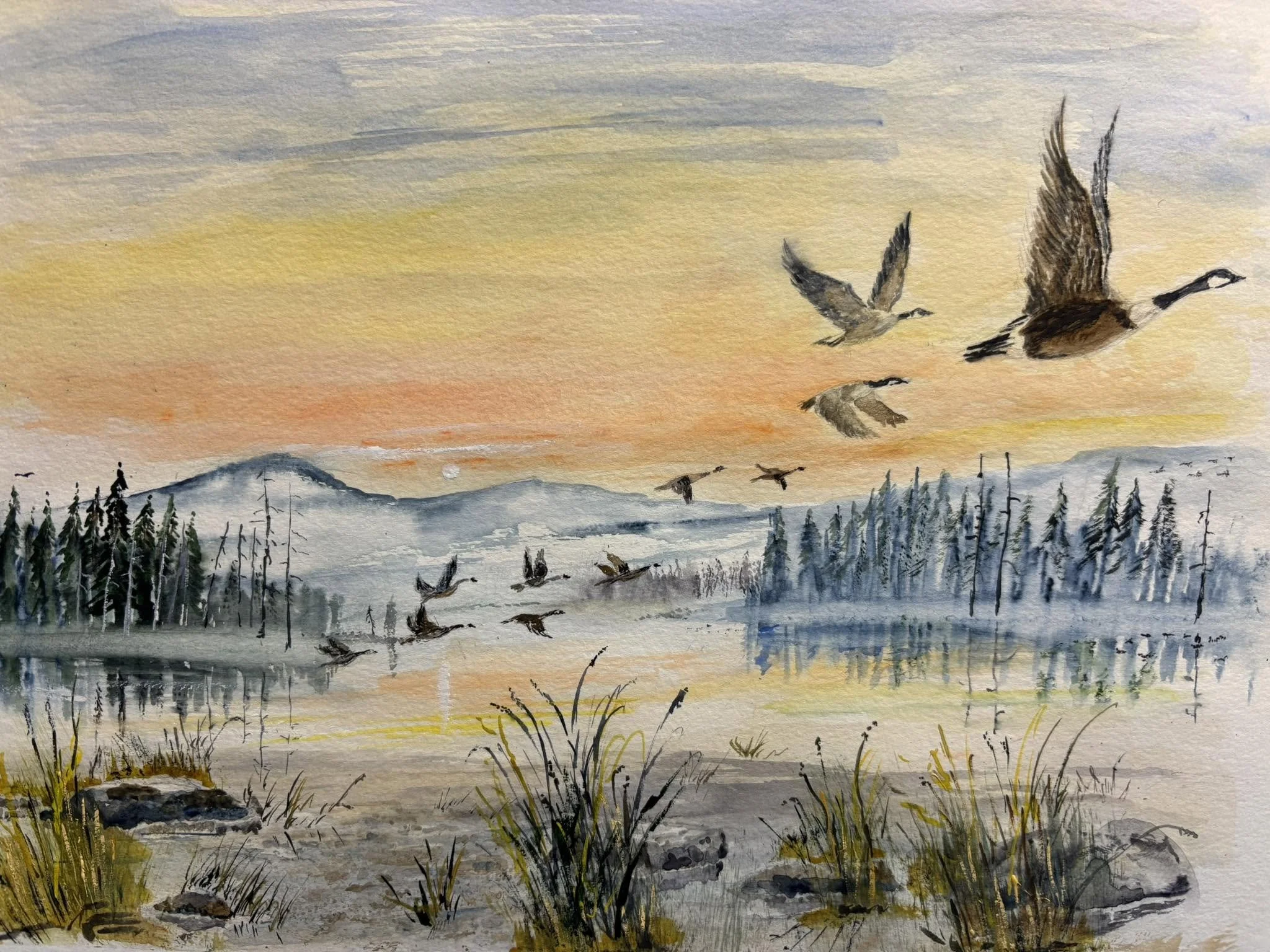 Departure over Calm Waters | Item # 408