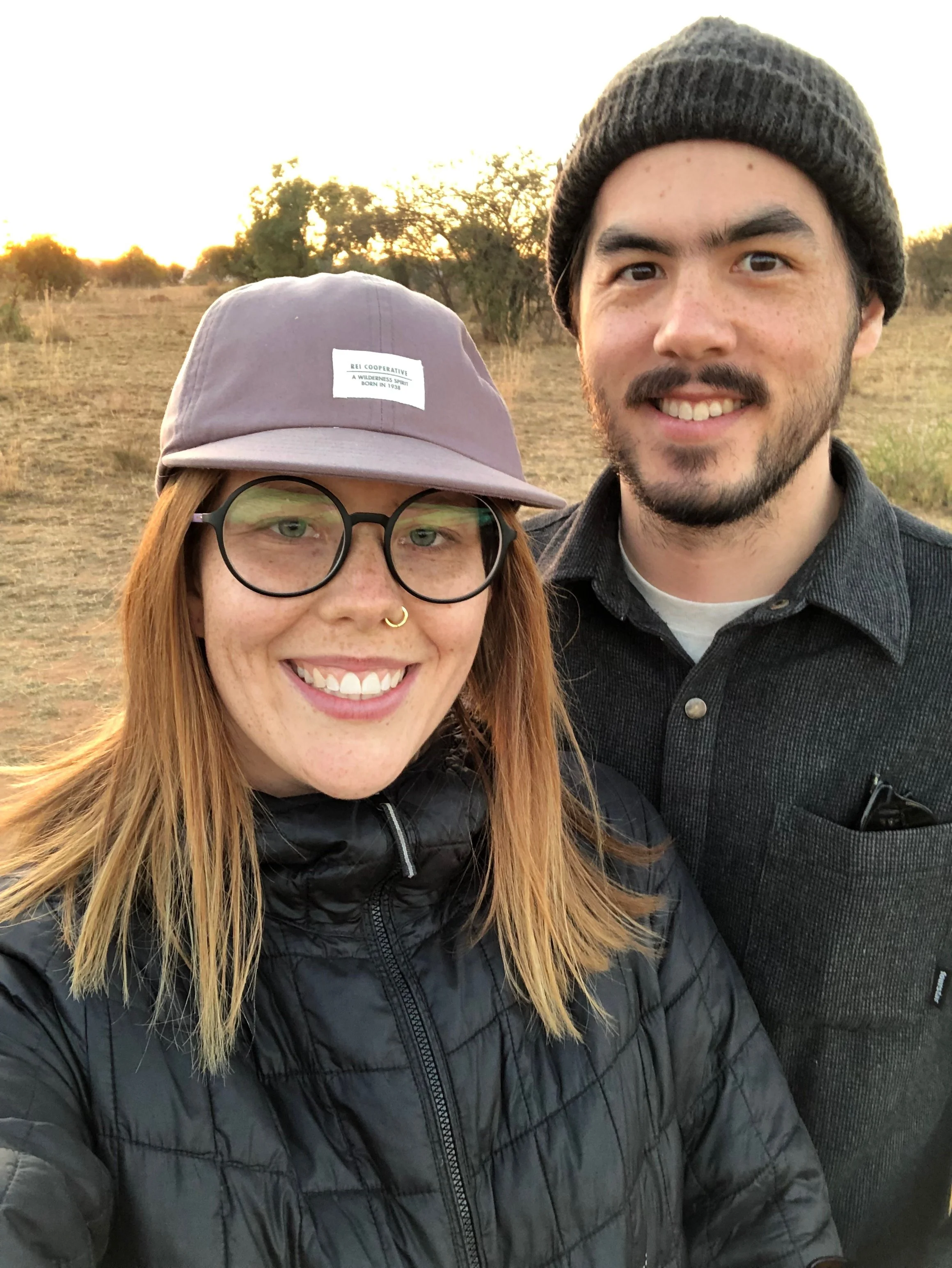Wildlife safari in Bela-Bela, South Africa after Kyle came in first place at an antelope dung-spitting competition