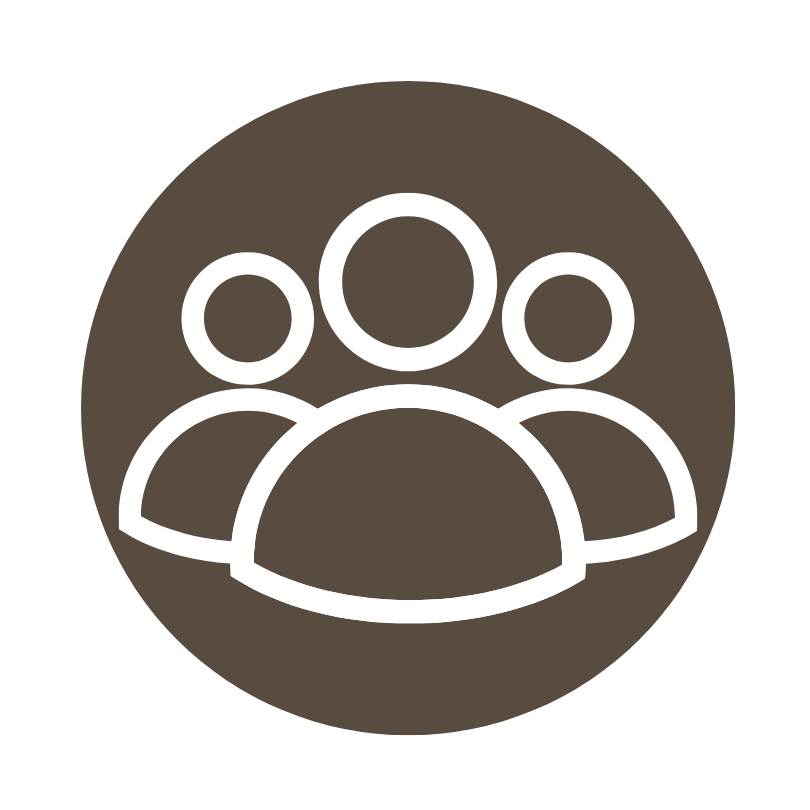 Icon of people symbolizing a client-focused approach