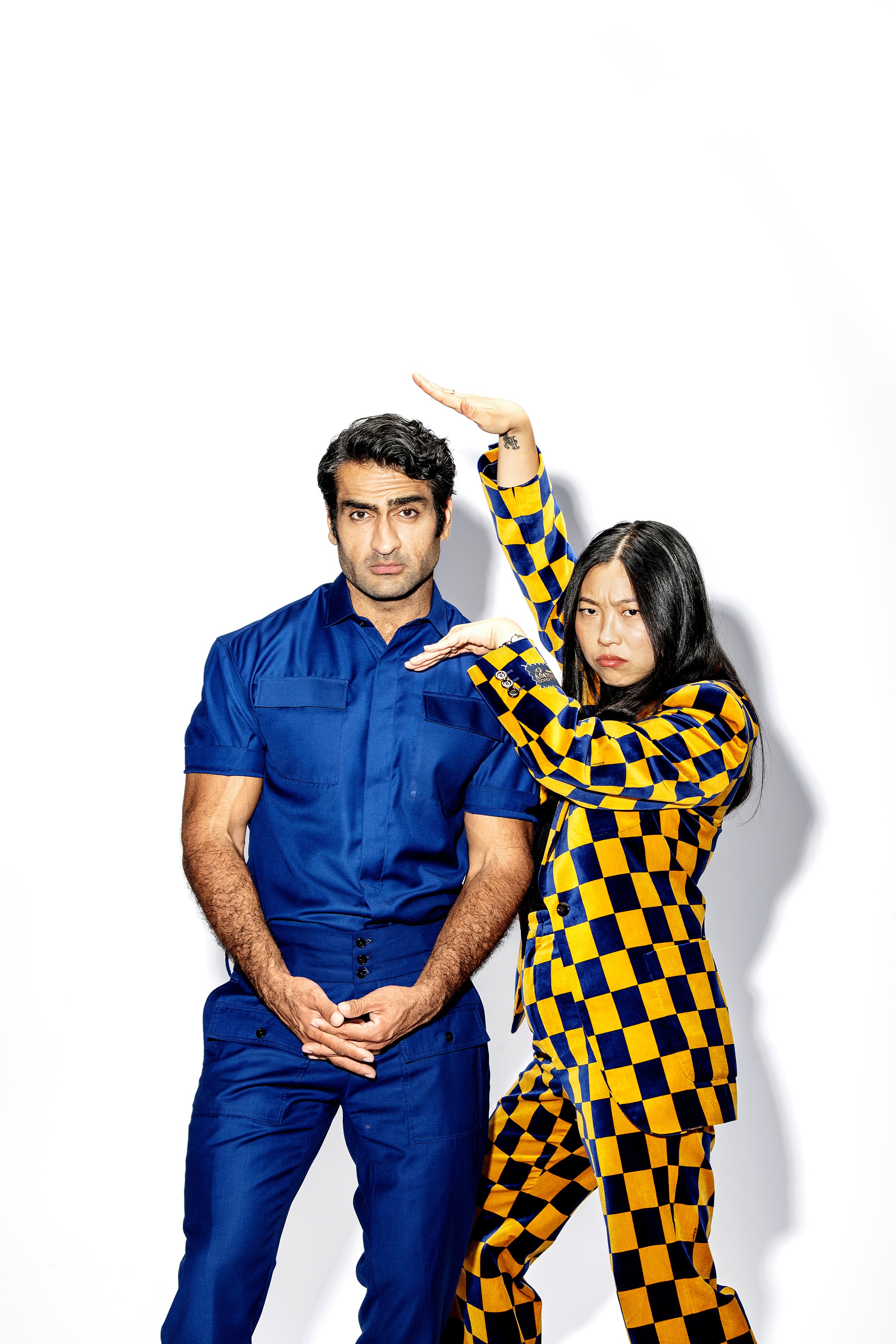 Kumail Nanjiani and Awkwafina x Mariah Tauger ⏵ Role: Director of Photography / Photo Editor — Assign, edit and curate placement