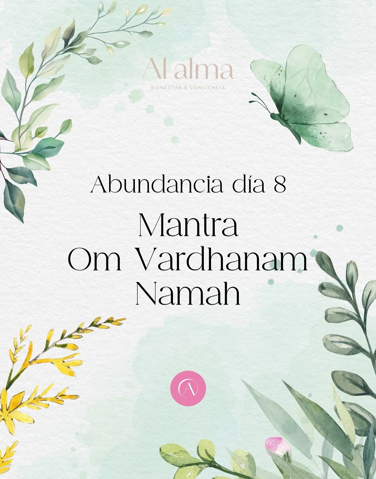 &bull; M A N T R A &bull;

Om Vardhanam Namah

Yo nutro al universo y el universo me nutre a mi ✨