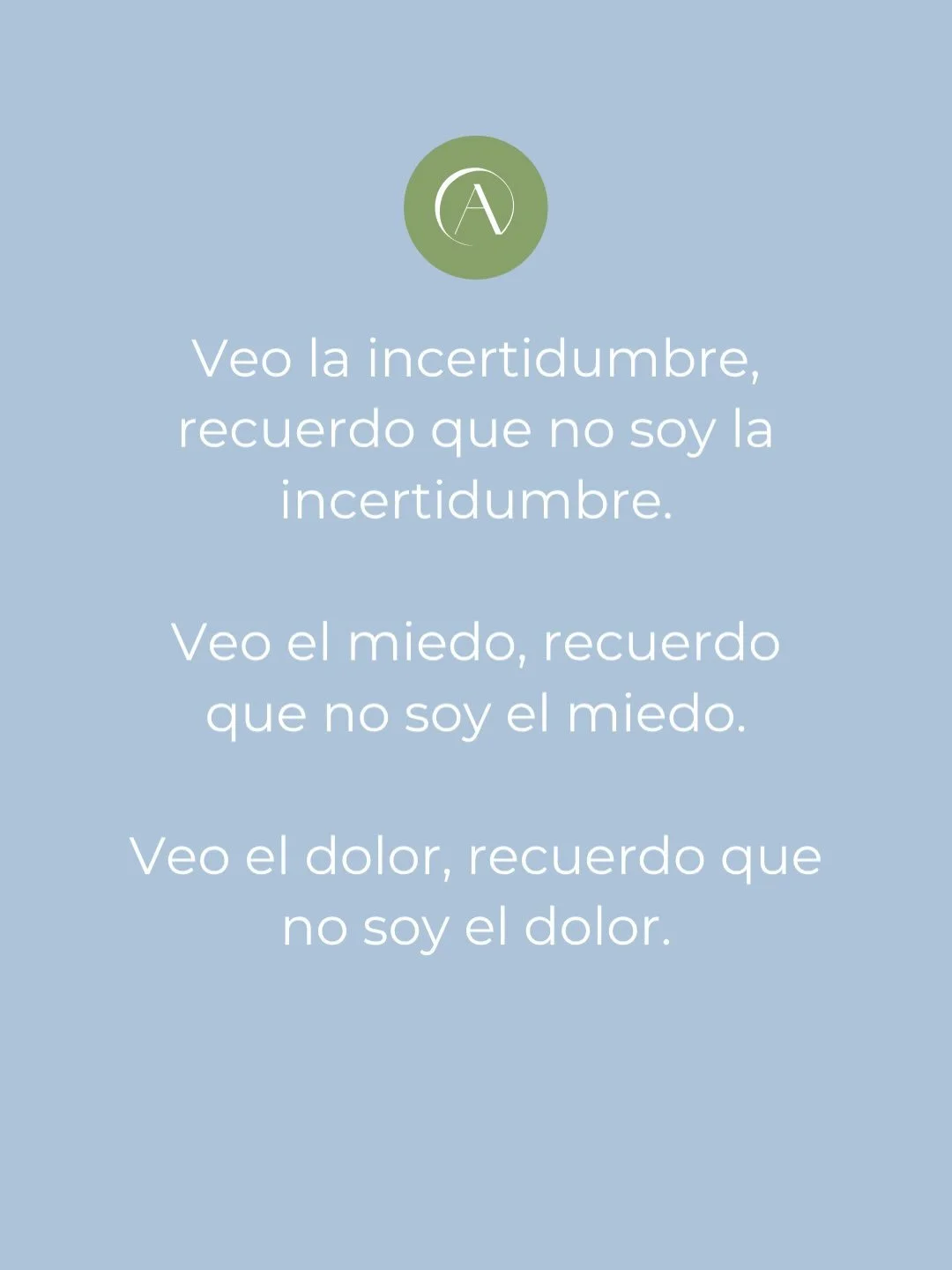 1. Reconozco y me diferencio de mis emociones y sentimientos.

2. Recuerdo que soy AMOR

3. Conecto con la luz ✨