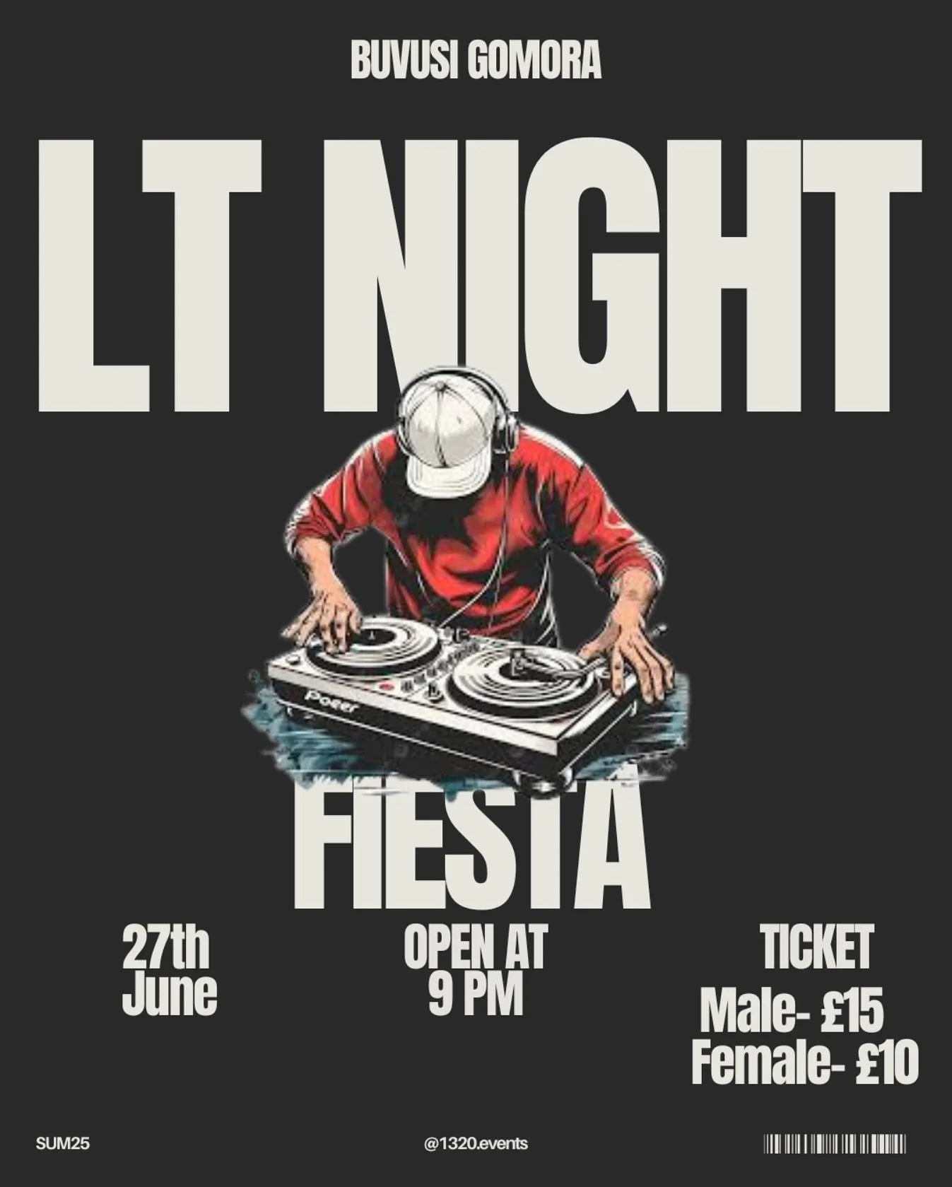 🎉 Primename &ndash; liko tik 3 savaitės iki LT Night Fiesta! 🎉
📅 Birželio 27 d. &ndash; pasižymėk kalendoriuje!
Susitinkame, &scaron;okame, linksminamės ir fiestuojame iki pat paryčių! 🌙✨
Nepraleisk geriausio vasaros vakarėlio! 🔥

De Arc Lounge 