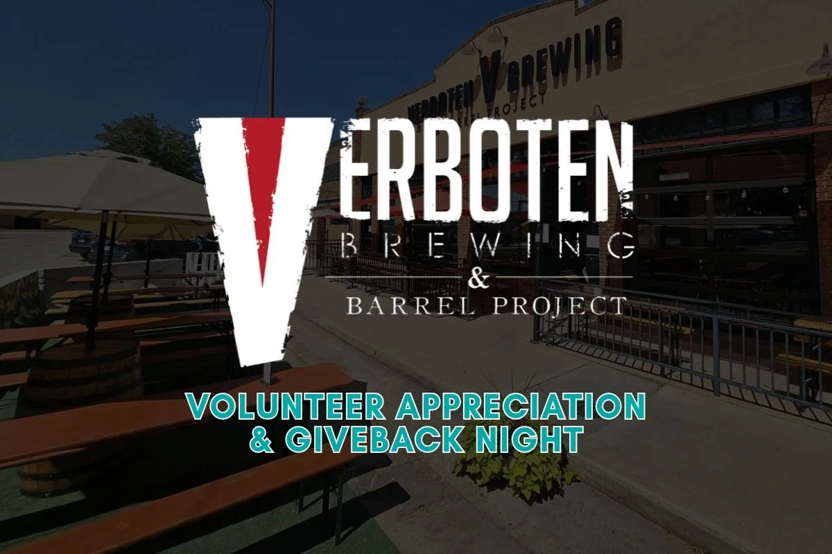Verboten Give Back Night and Volunteer Appreciation