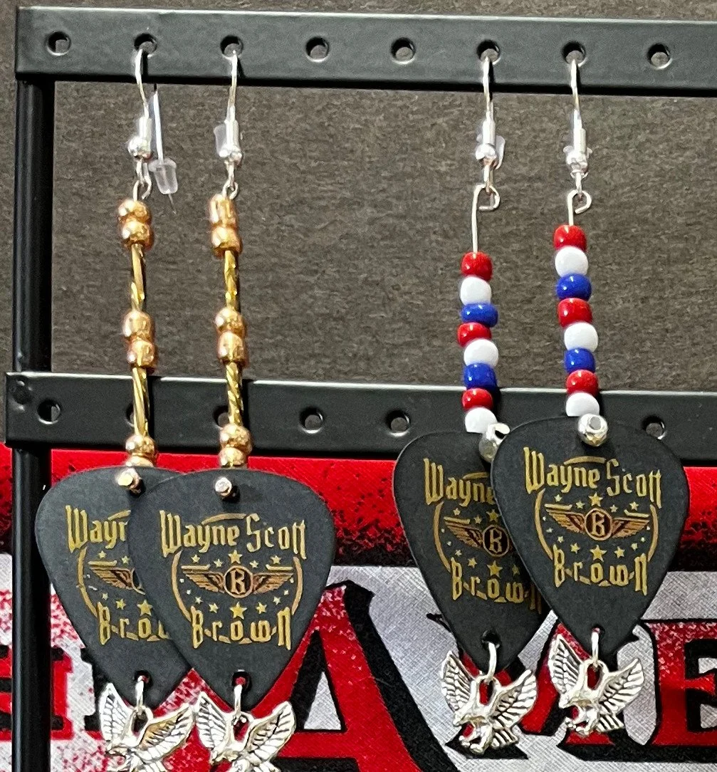 Guitar Pick Earrings