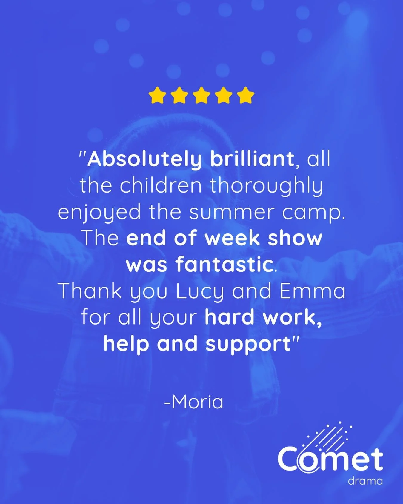 ✨ Our holiday camps are so much fun! ✨
We always finish with a special end-of-camp show that the children absolutely love &mdash; a chance for them to shine and share everything they&rsquo;ve created.

🎄 Our Christmas Camp is coming up in just a few