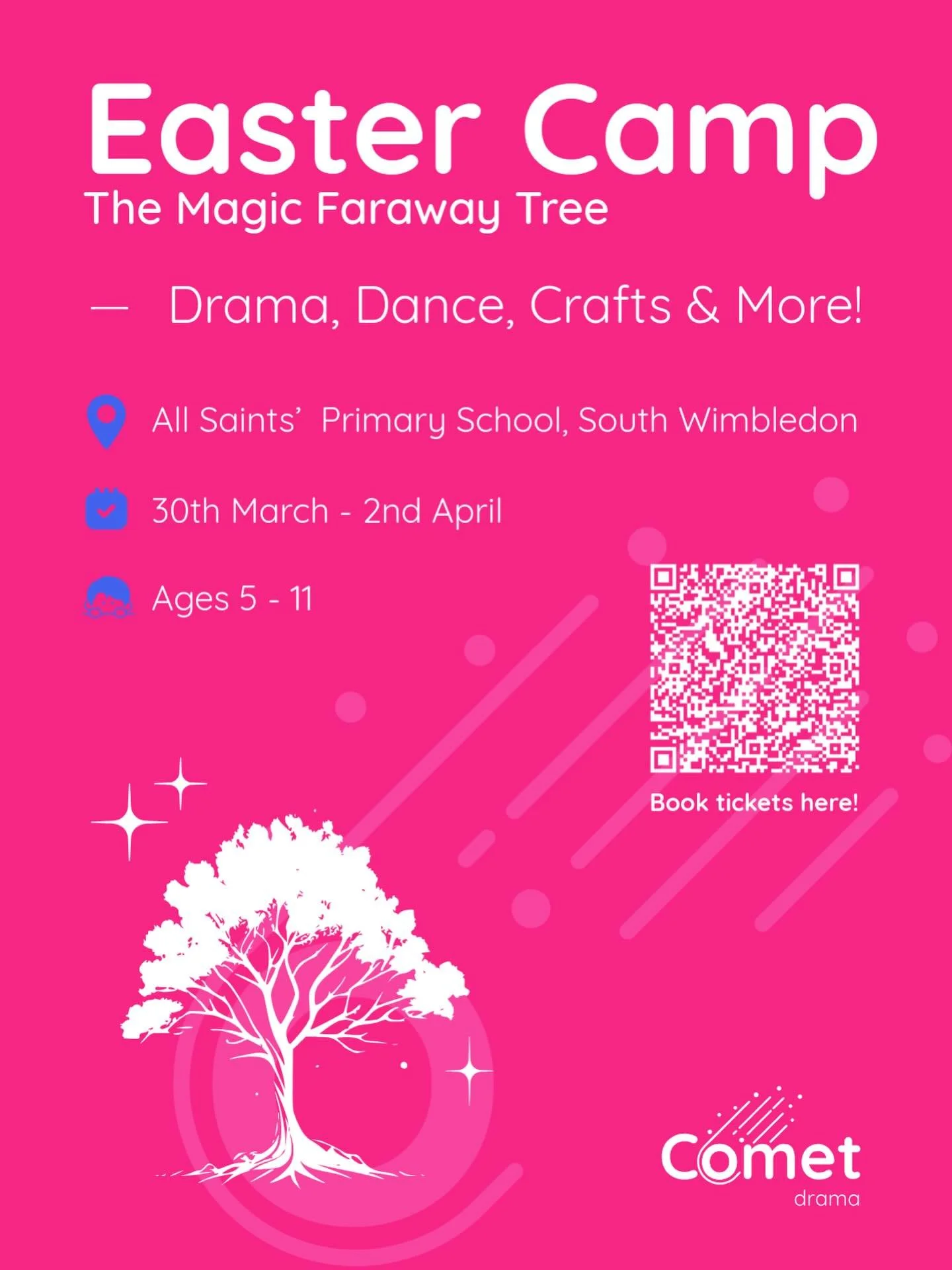Three weeks until the magic begins&hellip; ✨

We&rsquo;re getting ready to climb the Magic Faraway Tree for four days of drama, imagination, crafts and unforgettable fun this Easter. We&rsquo;d love your child to be part of the adventure!

🎟️ Book y