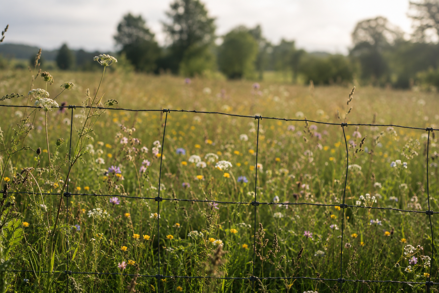Hinter jedem Elektrozaun wartet eine neue Wiese.