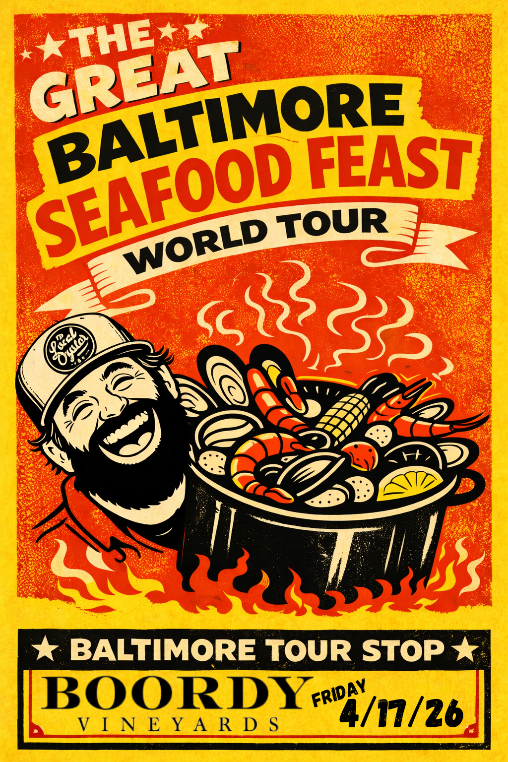 Seafood Feast World Tour: stop #2