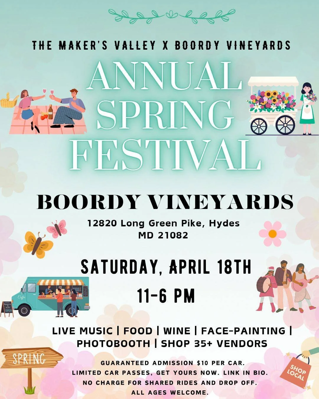Boordy Spring Makers Market