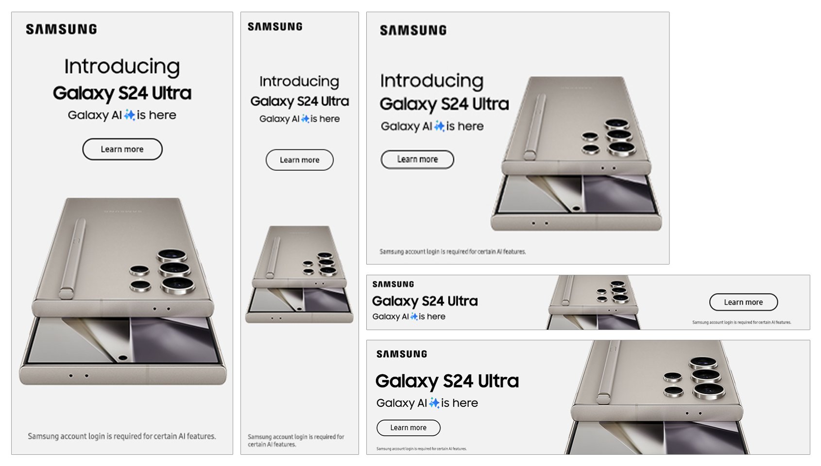 S24 Ultra Display Ads