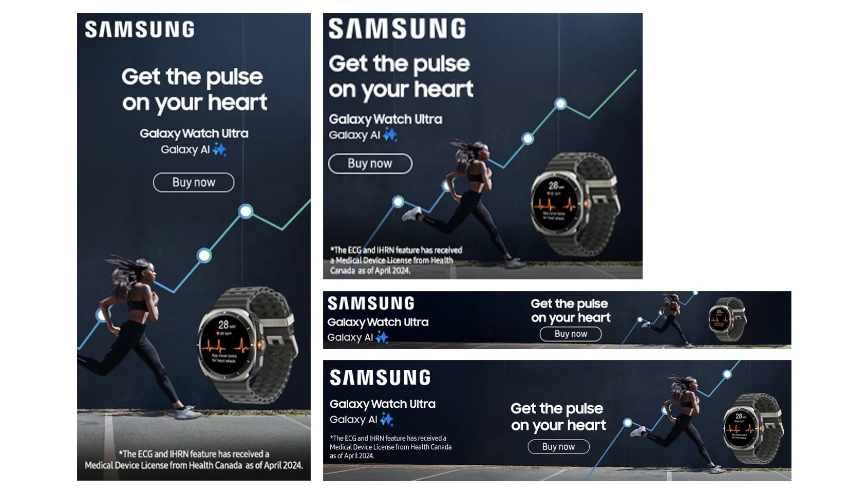 Galaxy Watch Ultra: ECG Display Ads