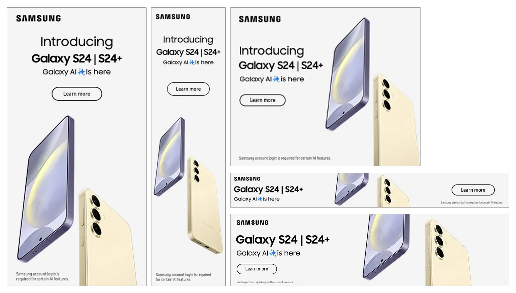 S24 | S24+ Display Ads