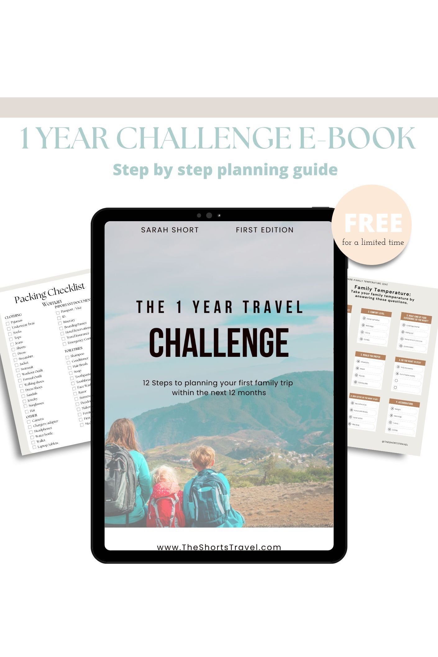 1 Year Travel Challenge EBOOK