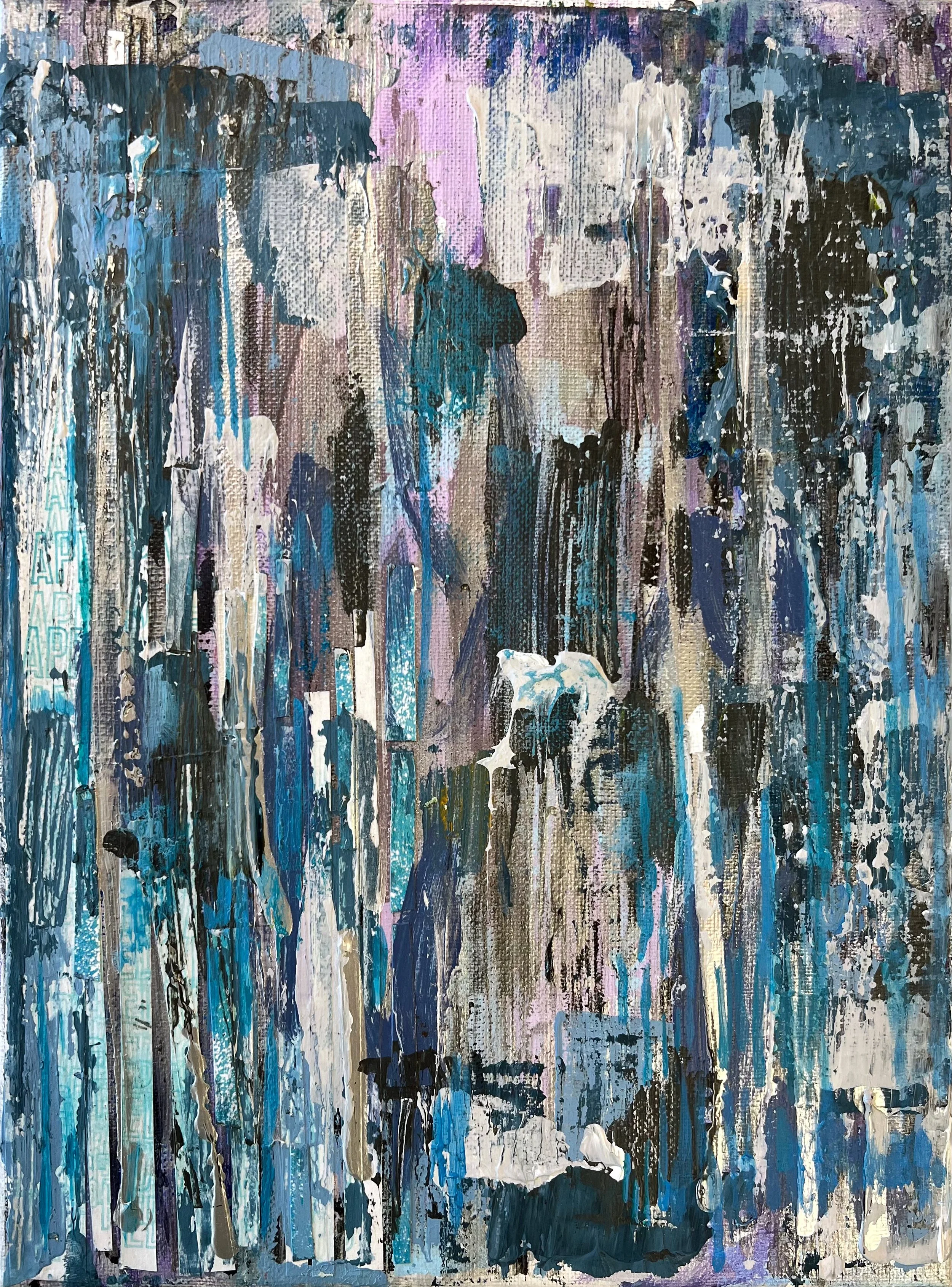 Emergent Self, 9" x 12", Acrylic on Canvas Board, 2025