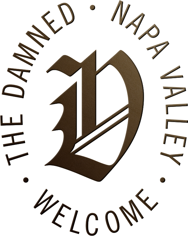 Faust Wines The Damned Coombsville brand seal