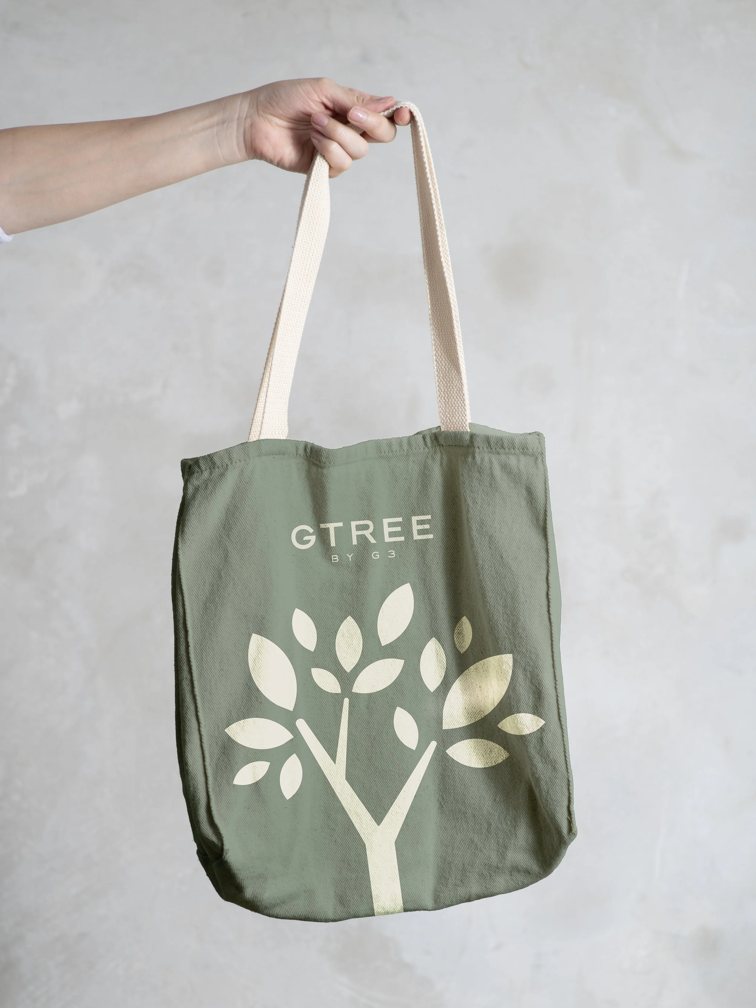G3 GTREE Enterprises branded green tote
