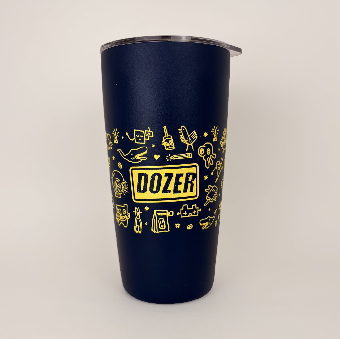 Dozer Tumbler - Maize and Blue